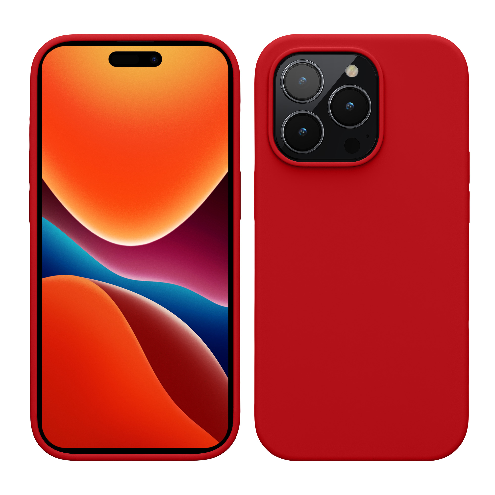 Kryt kwmobile slim iPhone 14 Pro Sweet Cherry