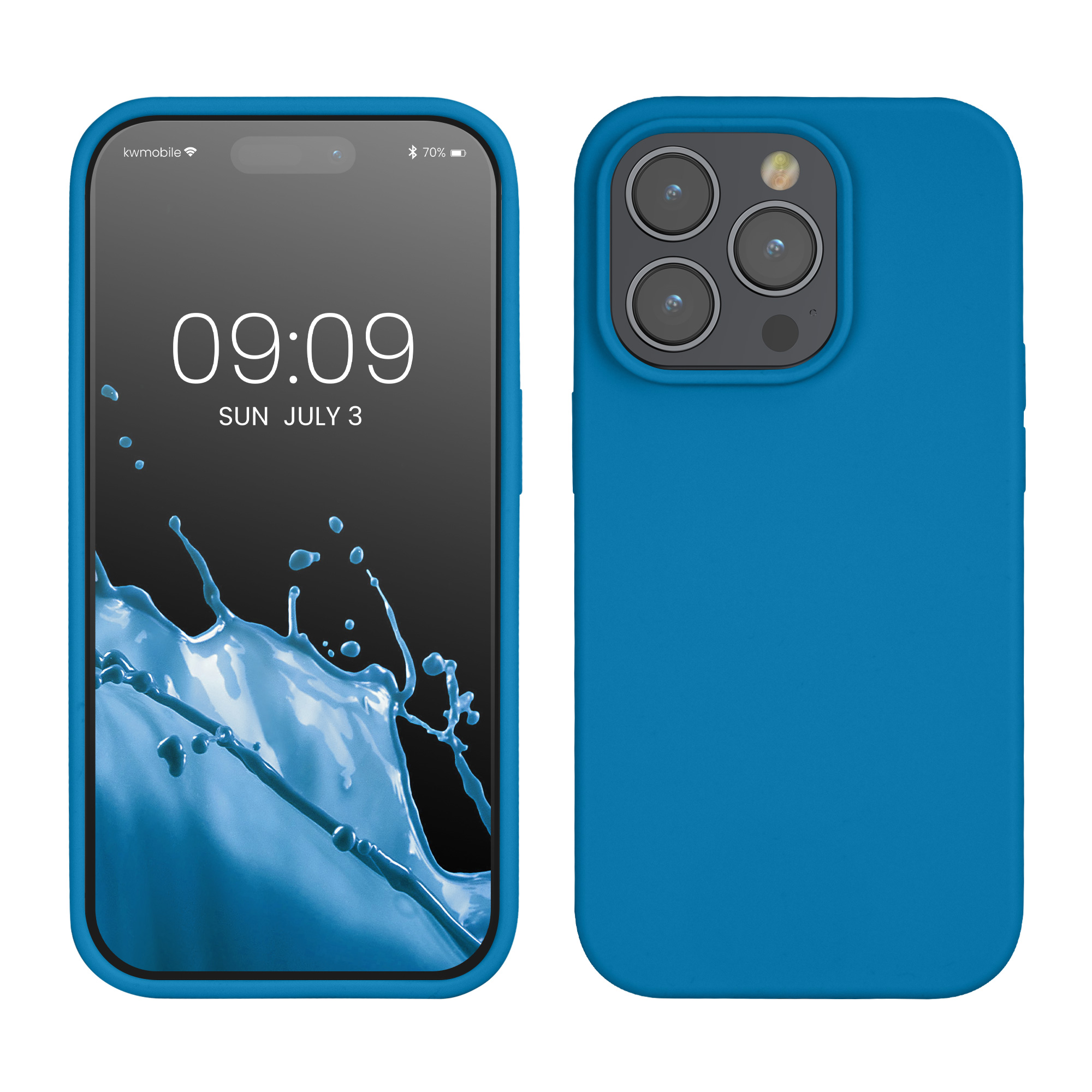 Kryt kwmobile slim iPhone 14 Pro modrá