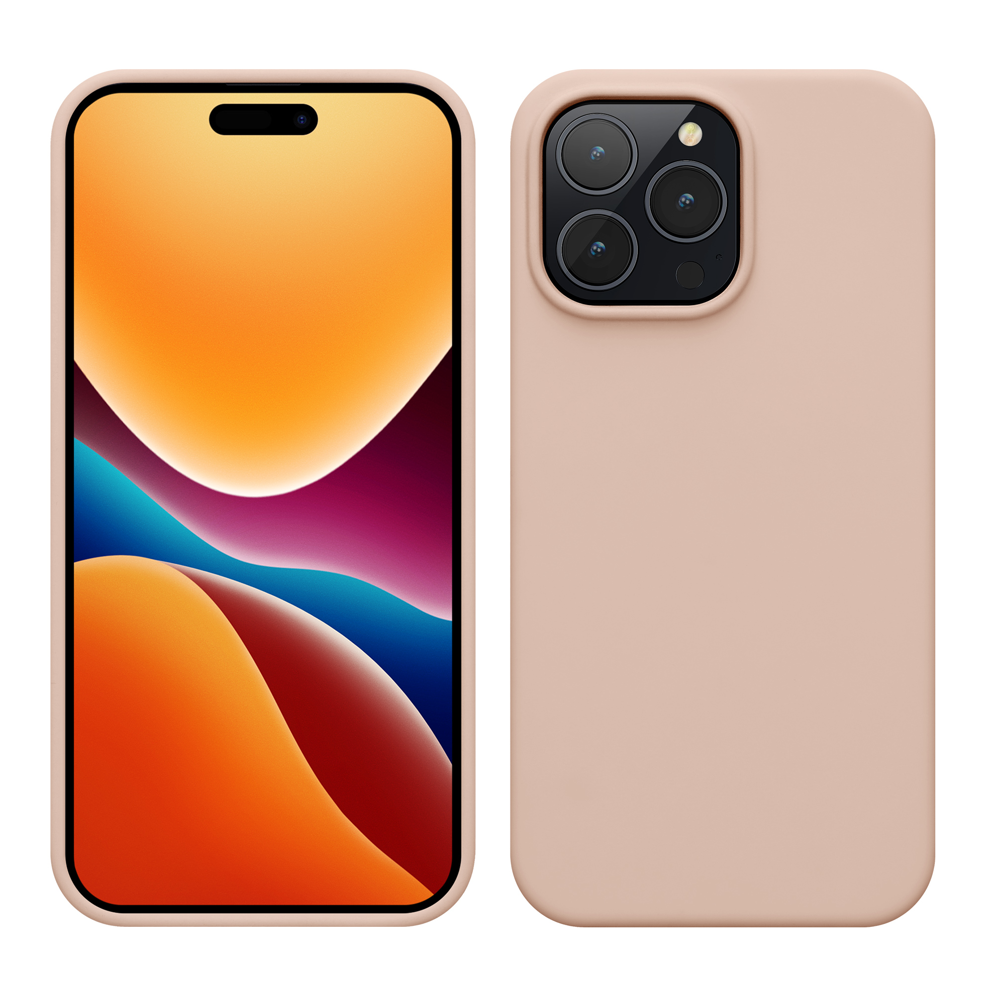 Kryt kwmobile slim iPhone 14 Pro Max růžová