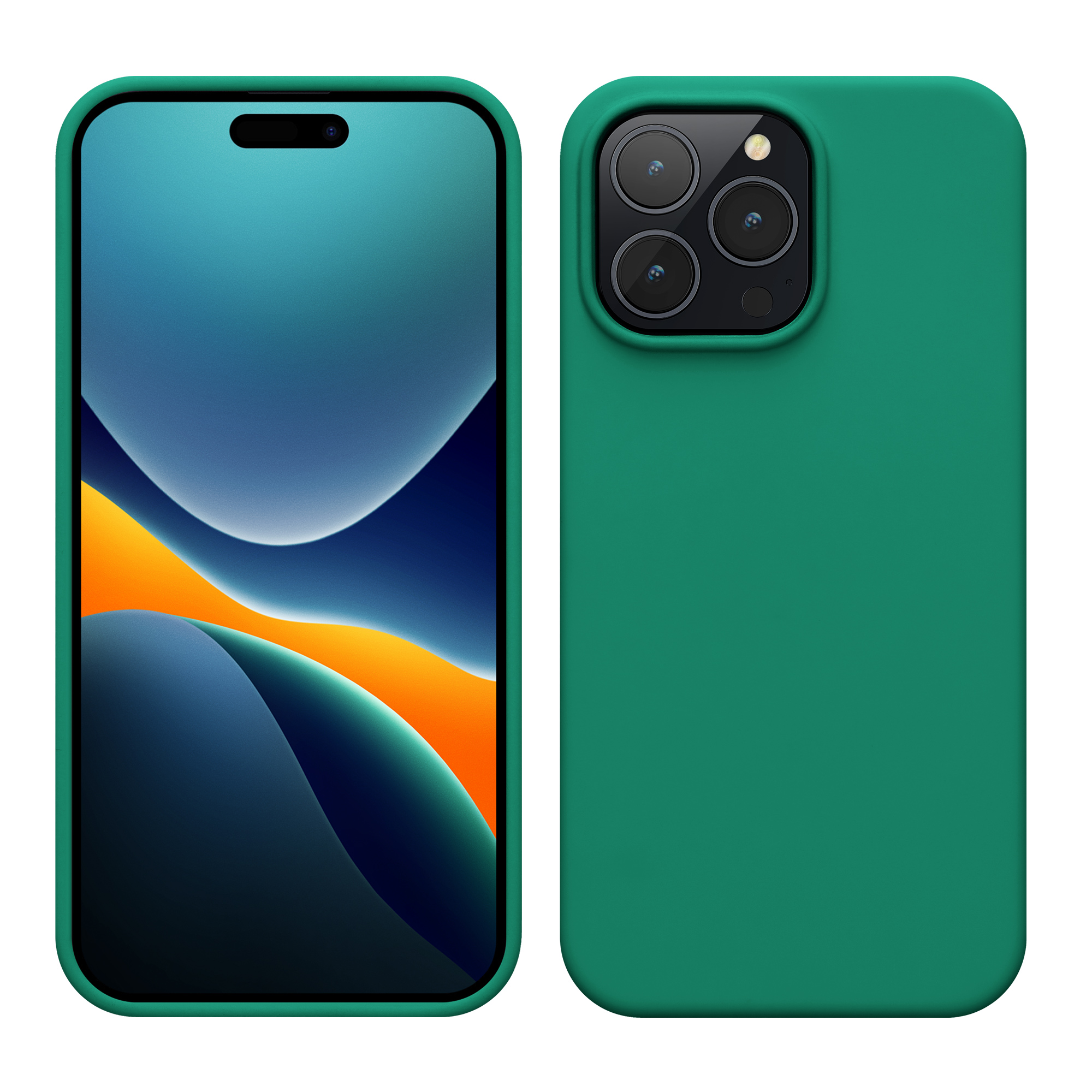 Kryt kwmobile slim iPhone 14 Pro Max zelená