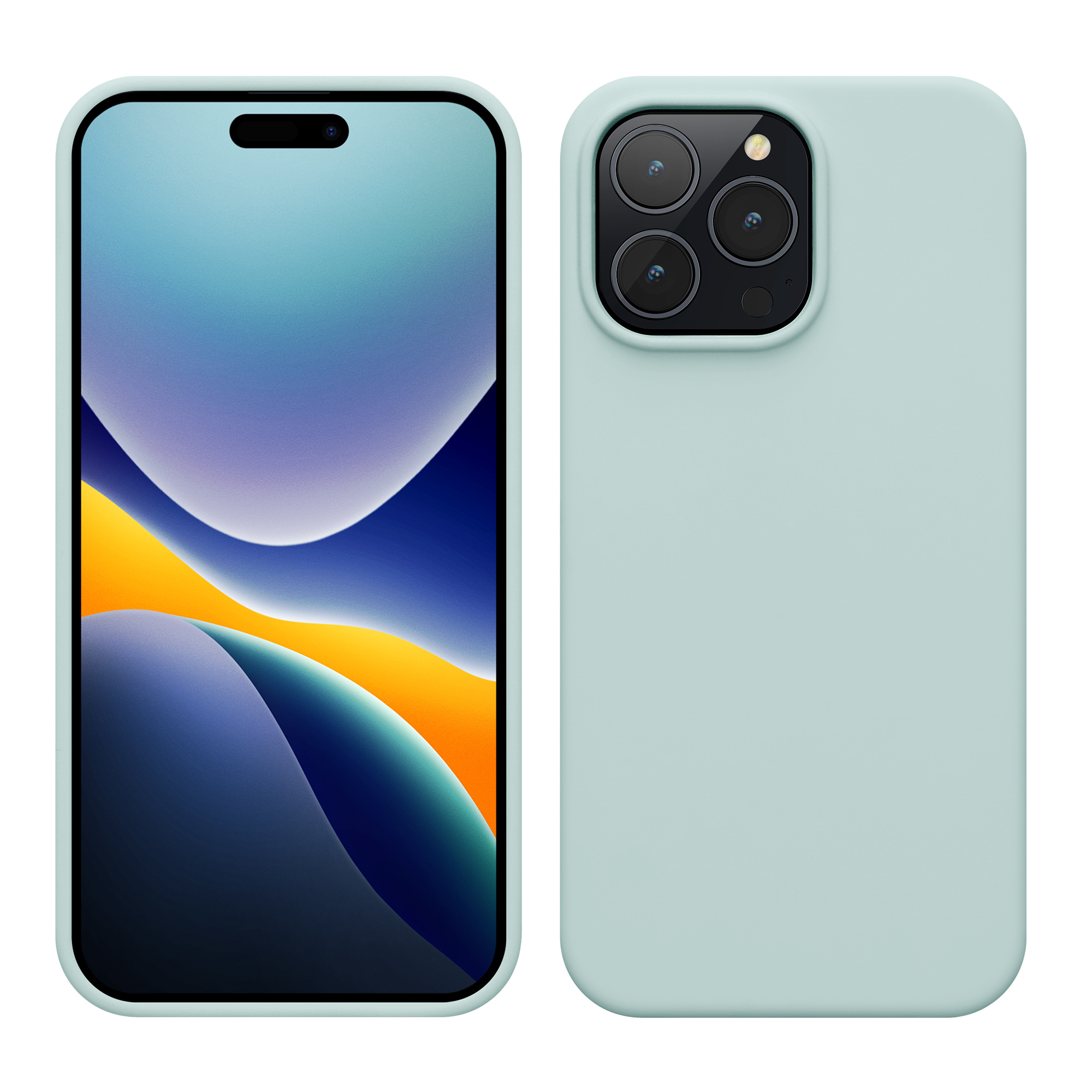 Kryt kwmobile slim iPhone 14 Pro Max Cool Mint