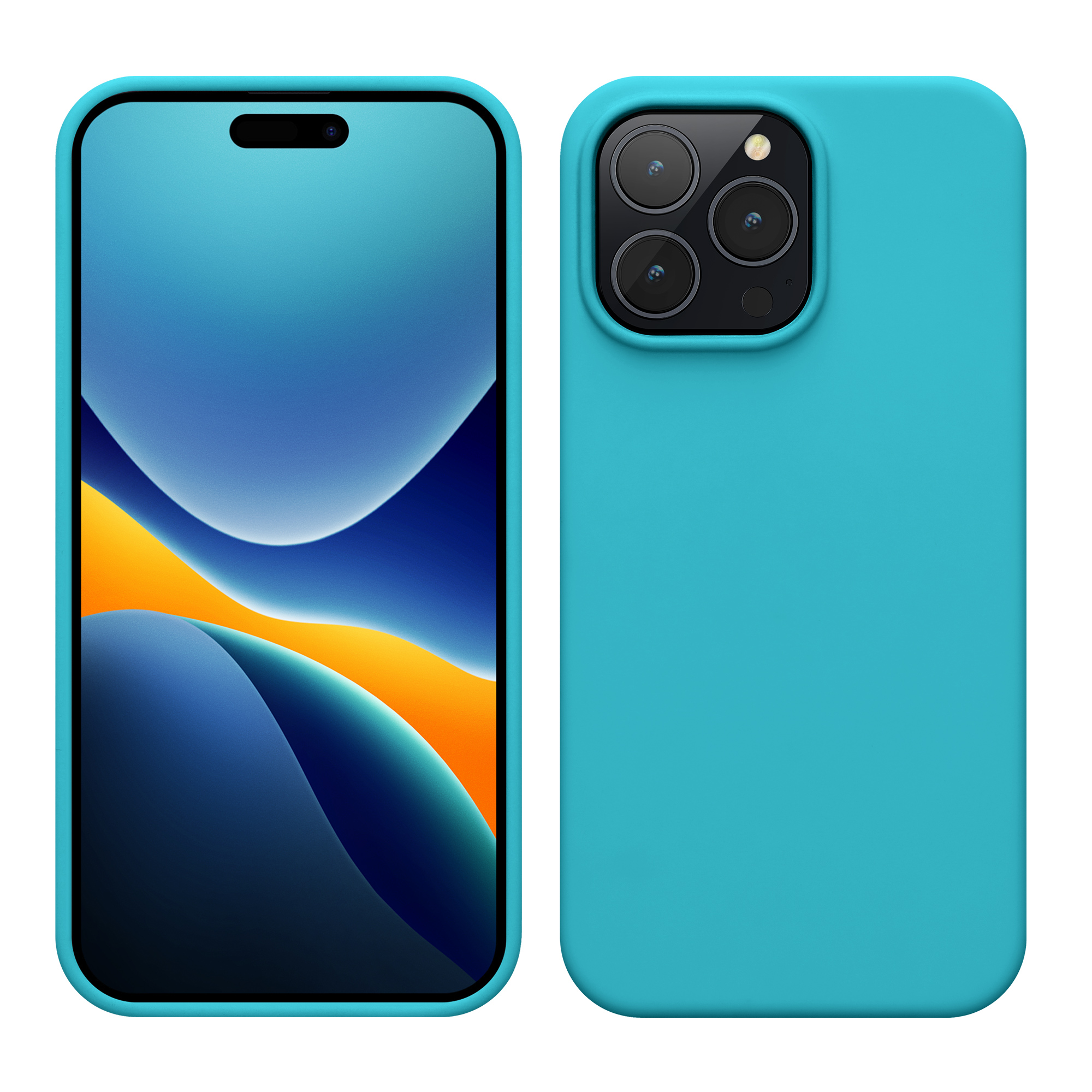 Kryt kwmobile slim iPhone 14 Pro Max Cool Glacier
