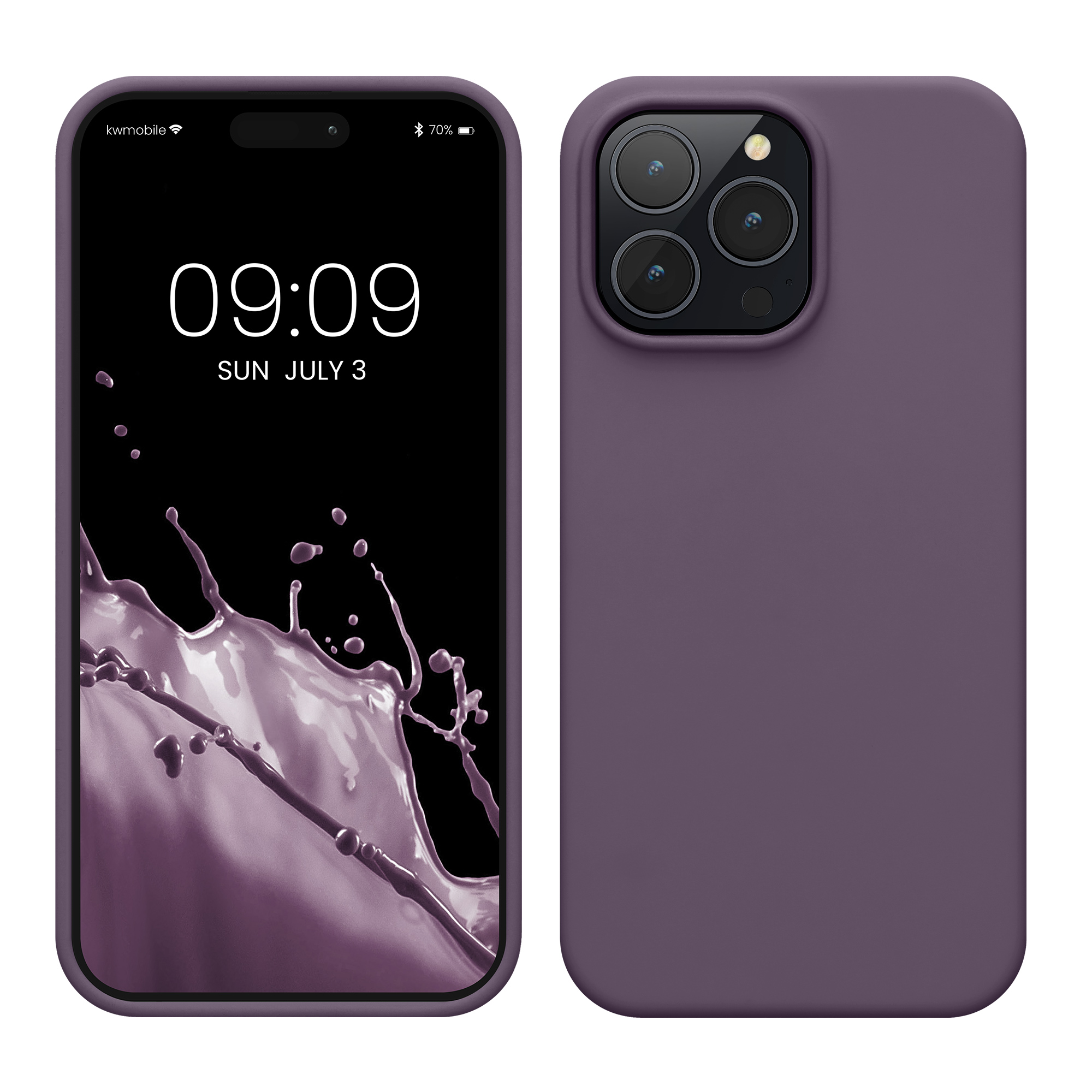 Kryt kwmobile slim iPhone 14 Pro Max Pale Iris