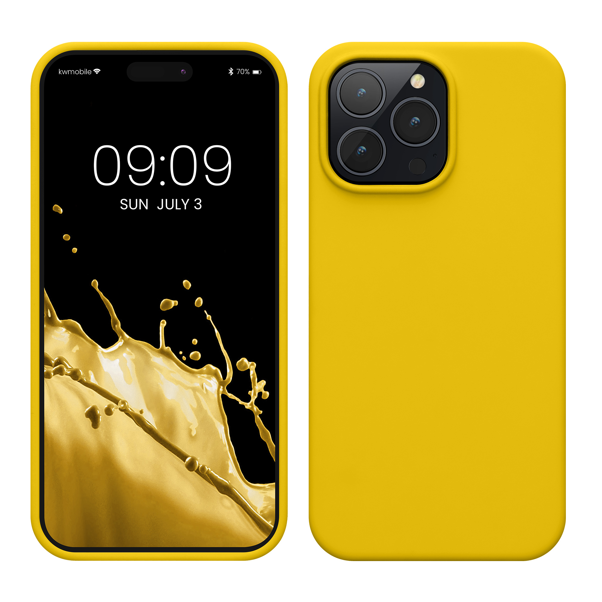 Kryt kwmobile slim iPhone 14 Pro Max žlutá