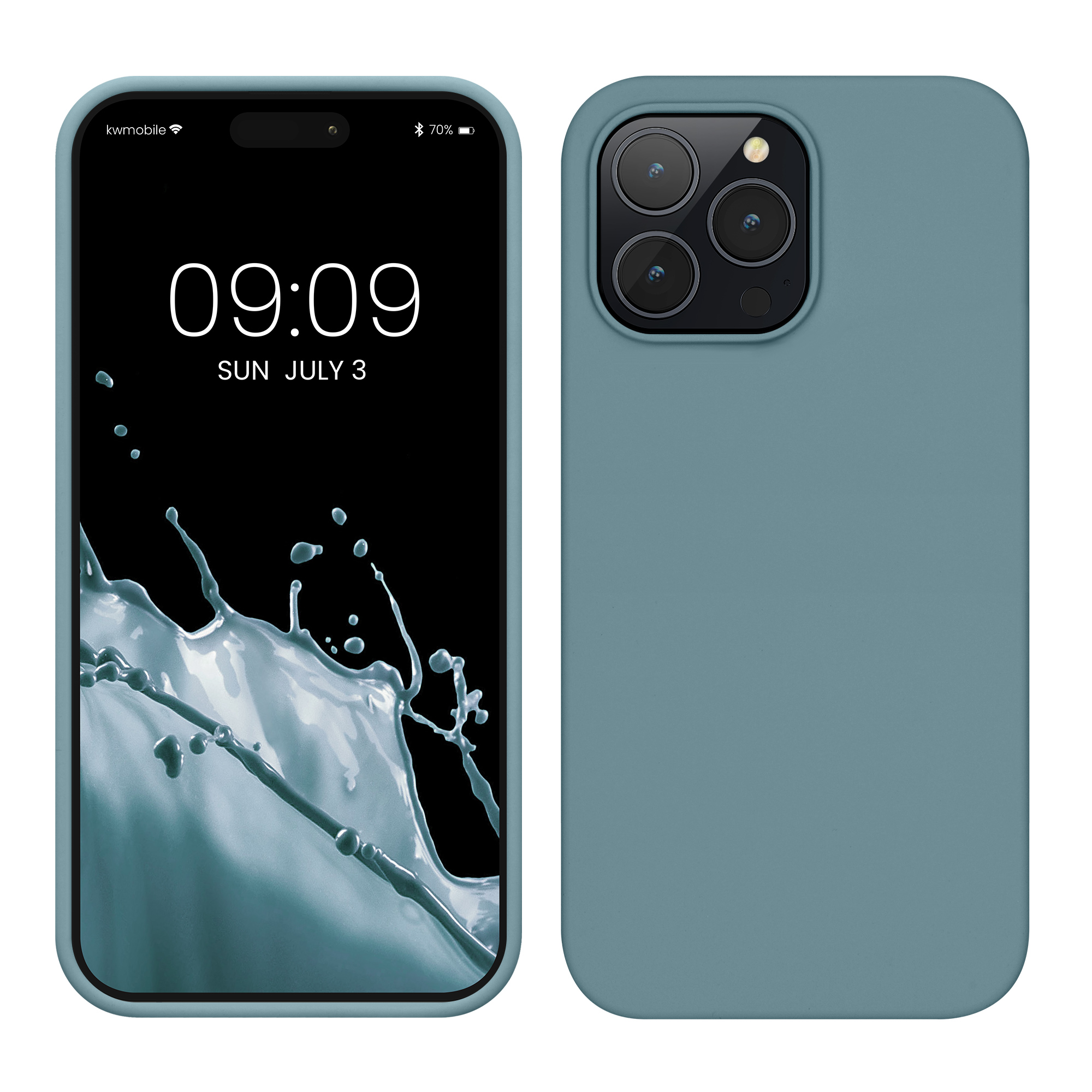 Kryt kwmobile slim iPhone 14 Pro Max Antique Stone