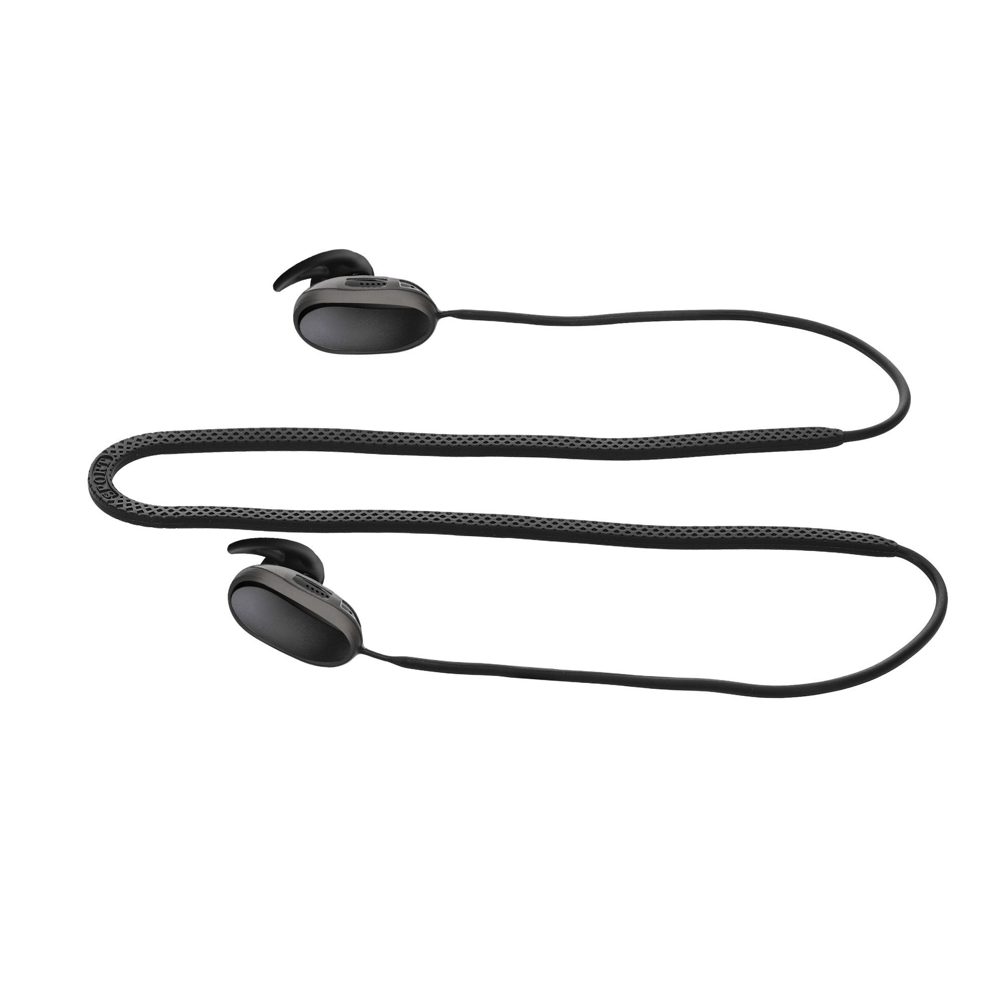 Silikonový držák kabelu sluchátka Bose QuietComfort Earbuds černá kwmobile