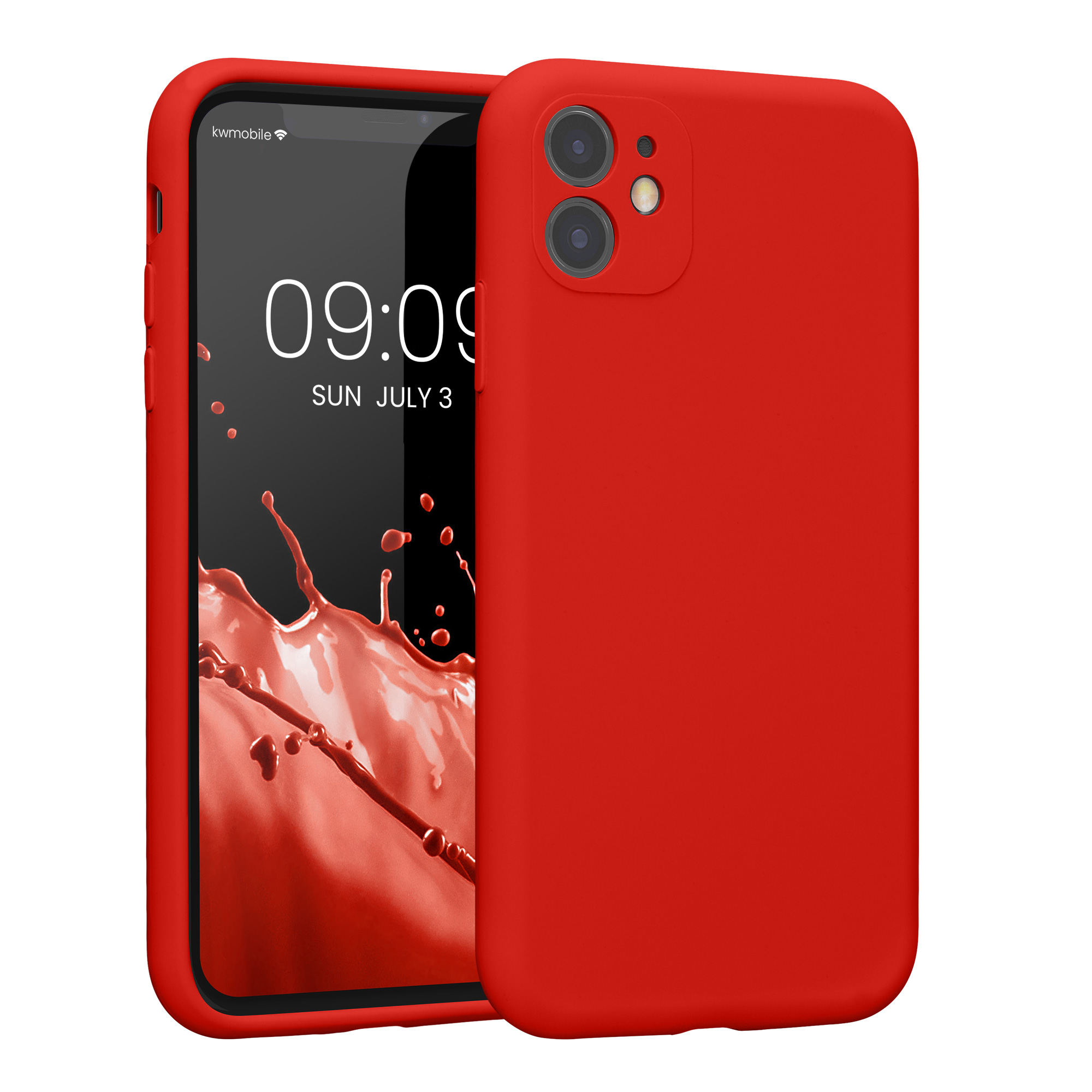 Kryt na mobil kwmobile iPhone 11 Case - červená