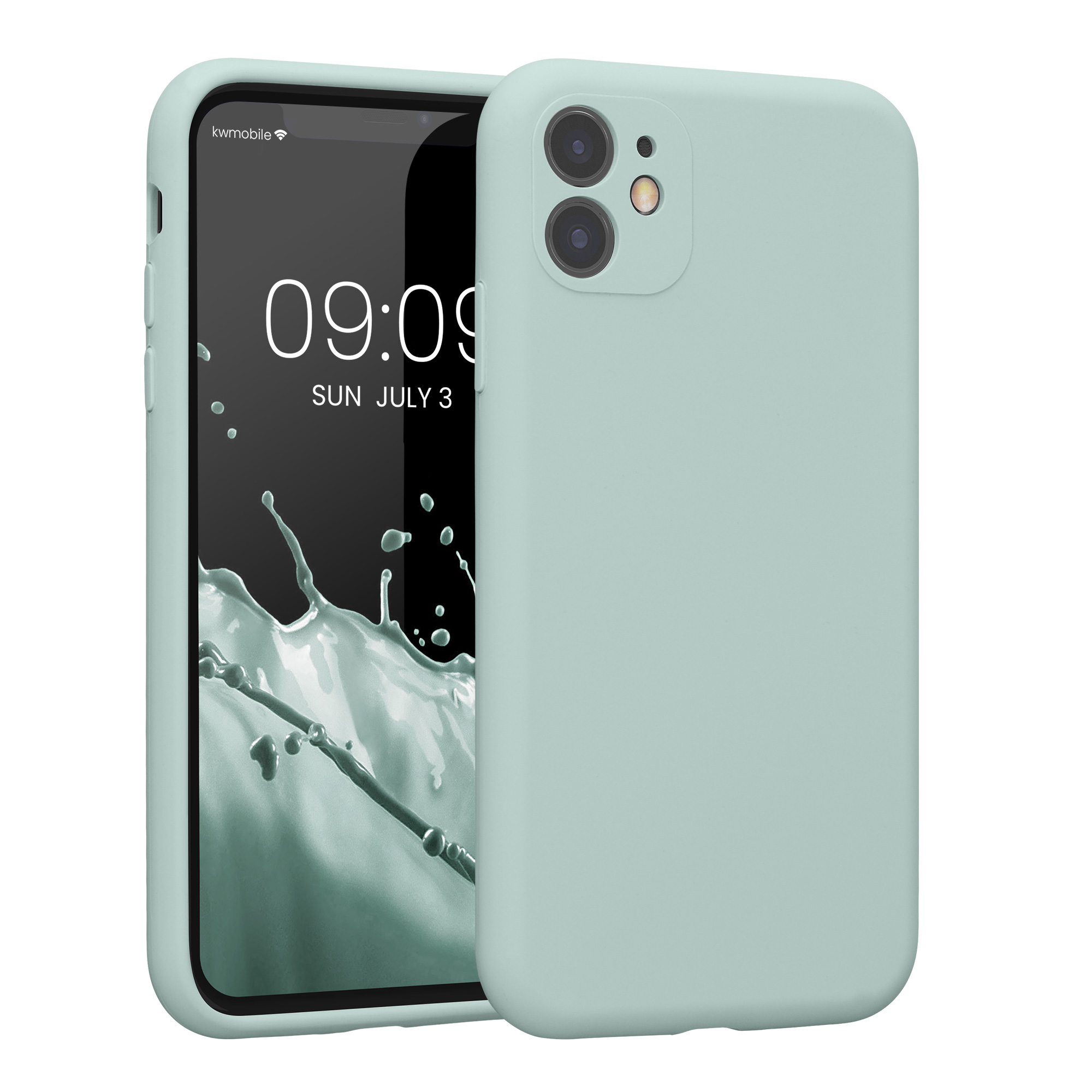 Kryt na mobil kwmobile iPhone 11 Case - mintová