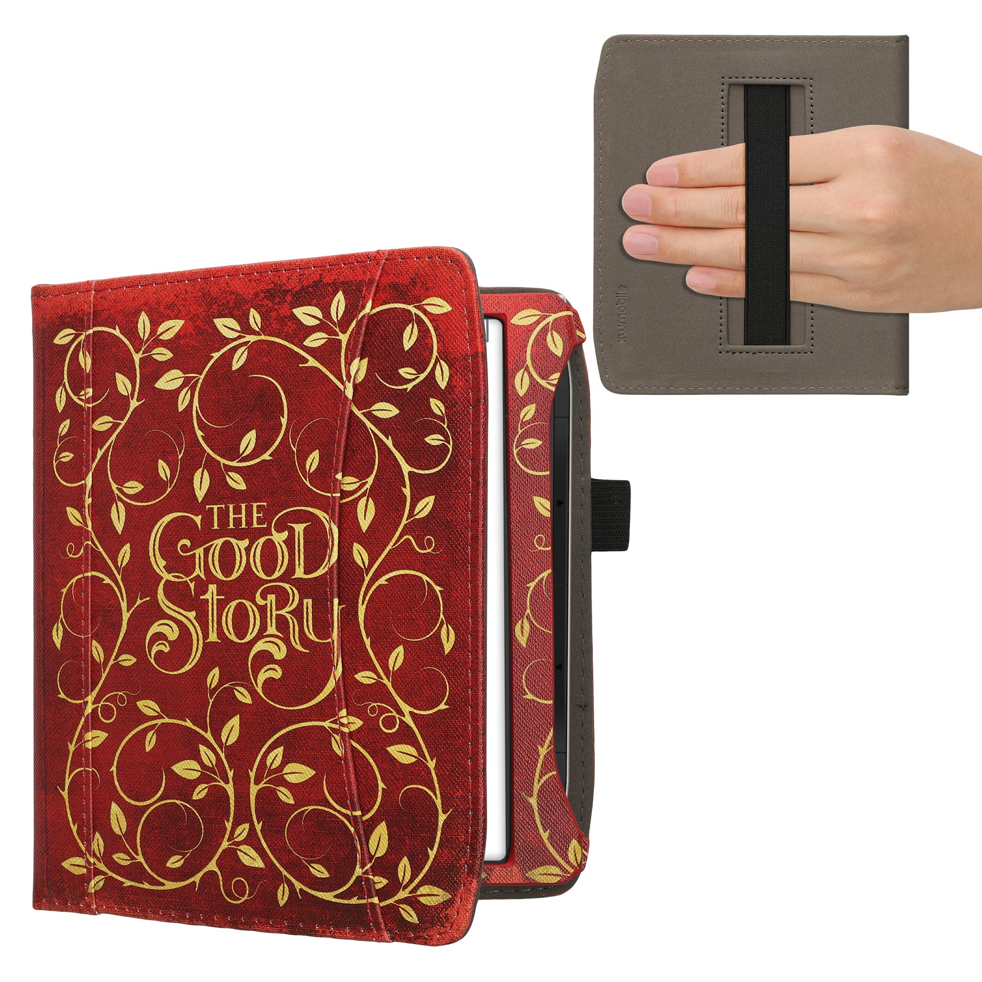 Flip pouzdro na čtečku Pocketbook Era / Era Color červené se stojánkem