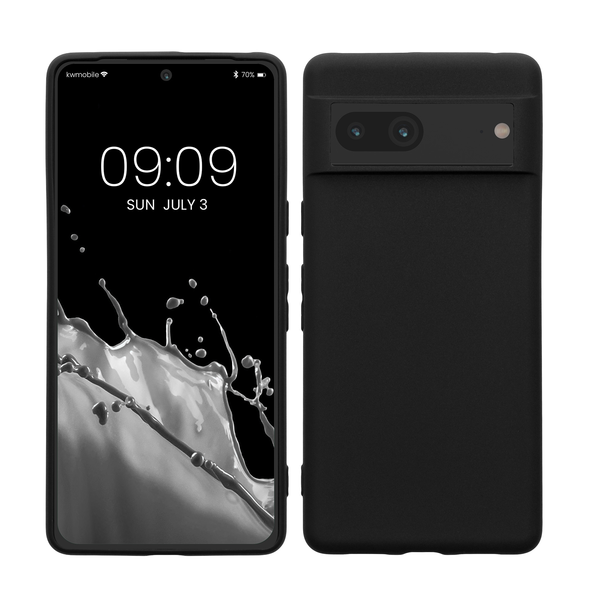 Silikonový kryt kwmobile pro Google Pixel 7 - černá