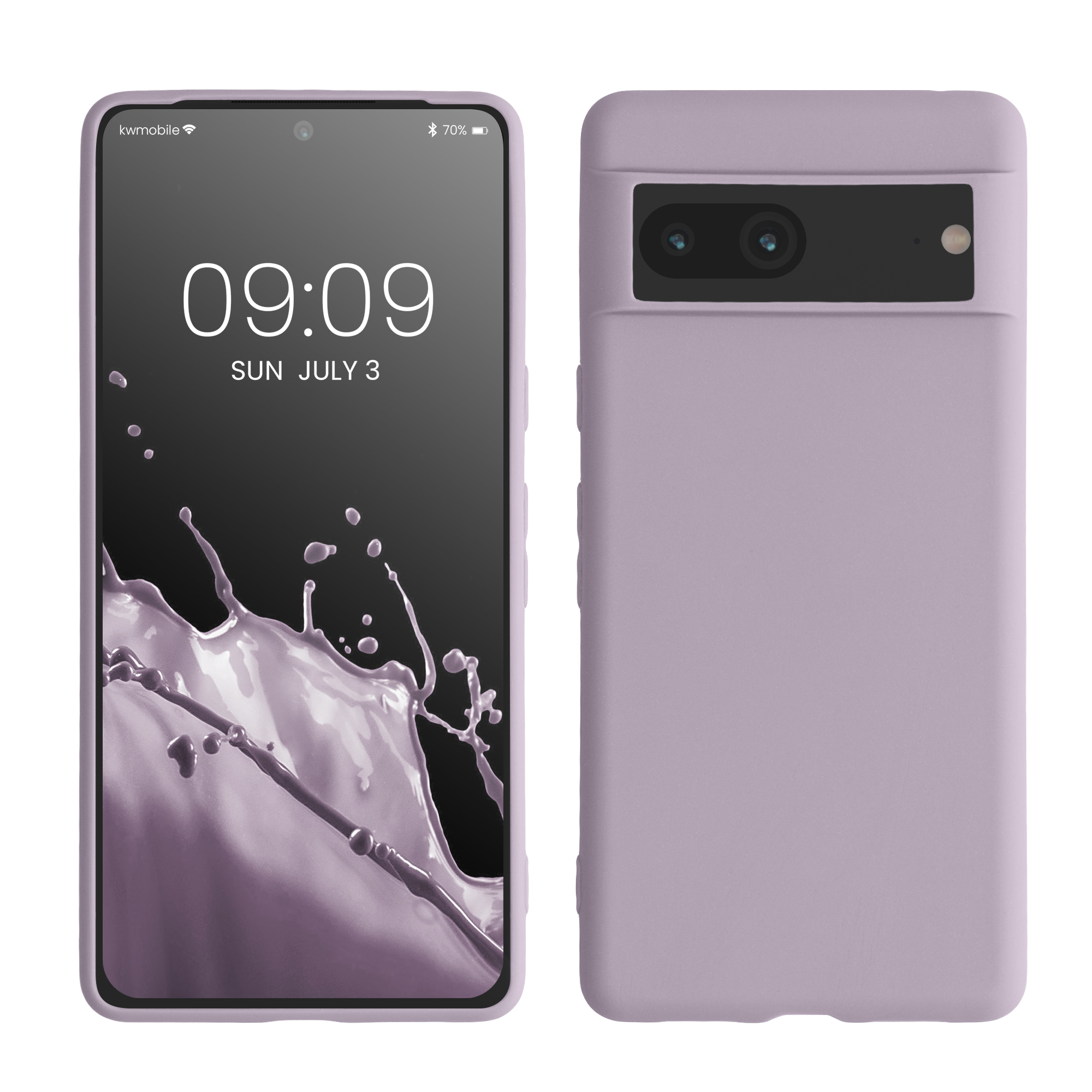 Silikonový kryt kwmobile pro Google Pixel 7 - levandulová