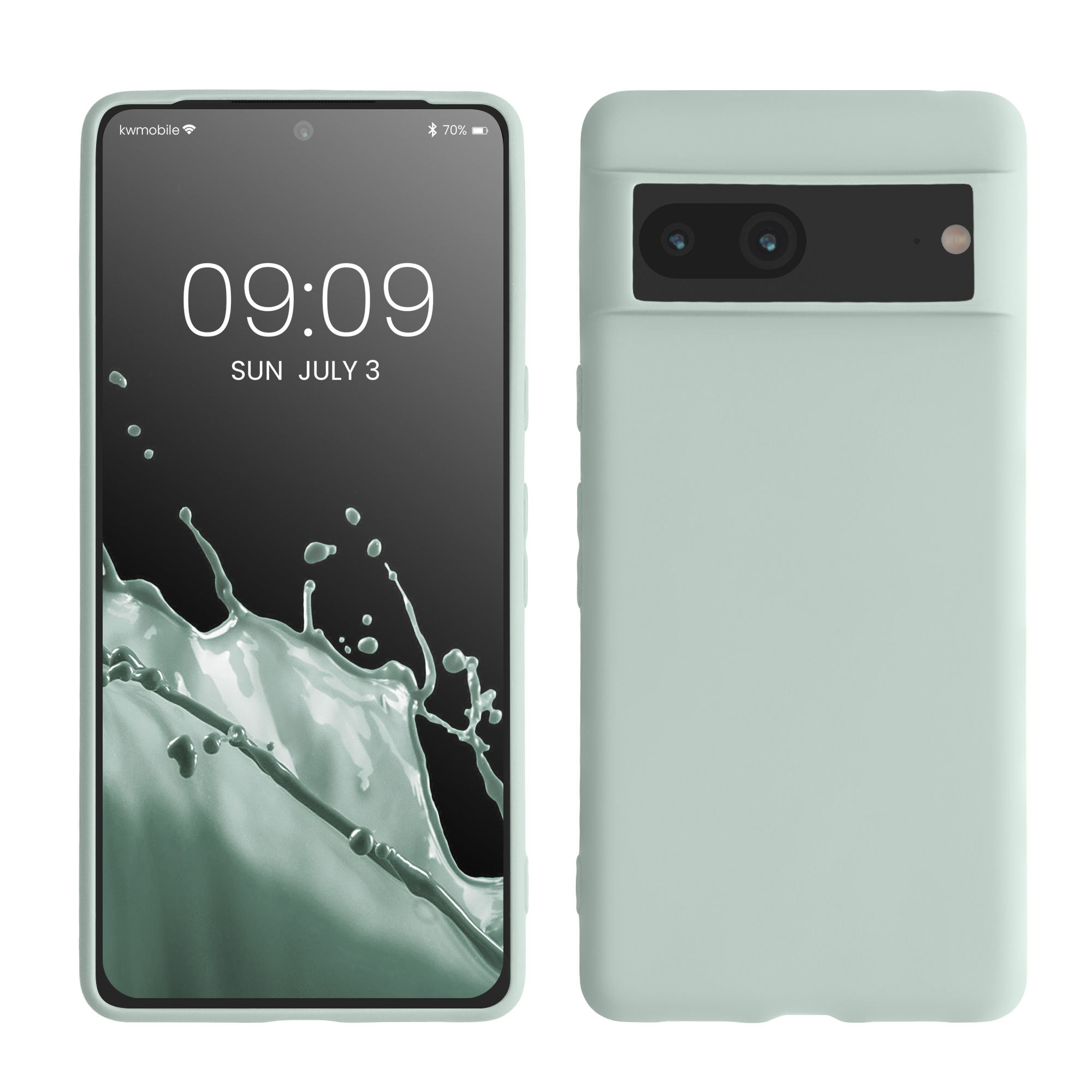 Silikonový kryt kwmobile pro Google Pixel 7 - mint