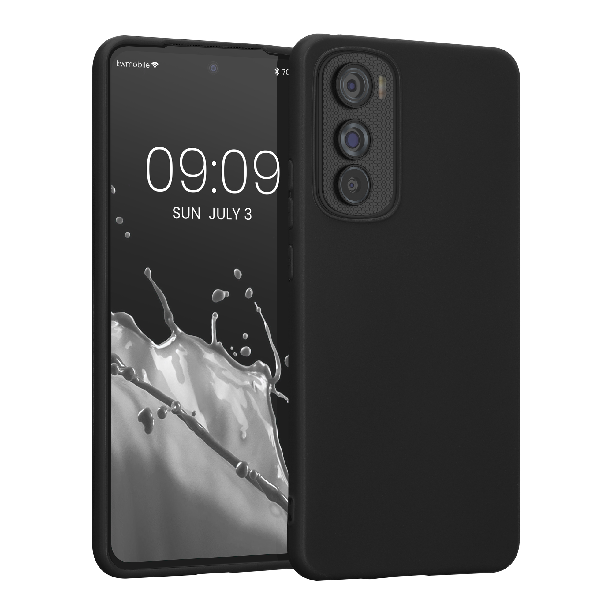 TPU kryt na mobil Motorola Edge 30 kwmobile TPU matně černý