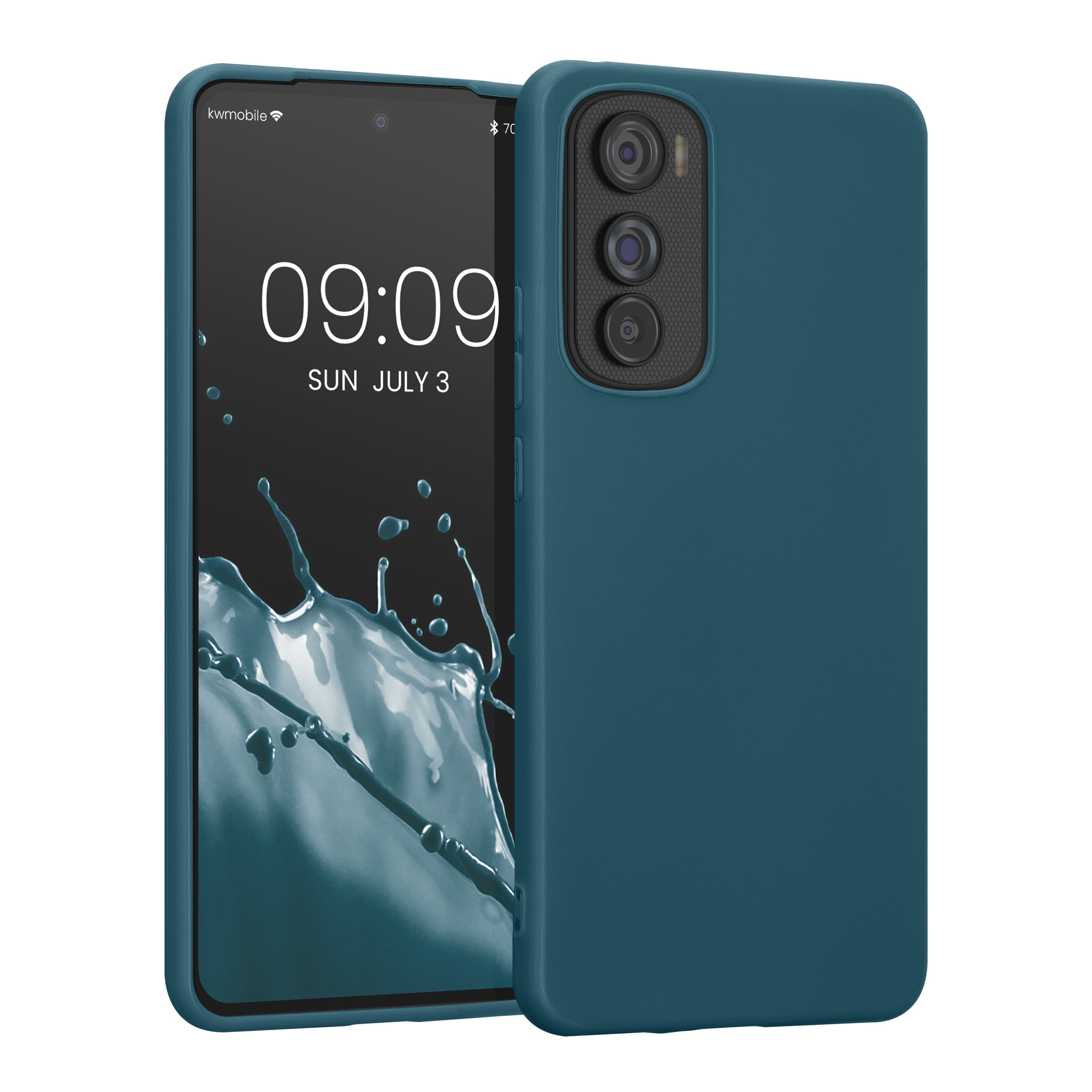 TPU kryt na mobil Motorola Edge 30 kwmobile TPU petrolejový