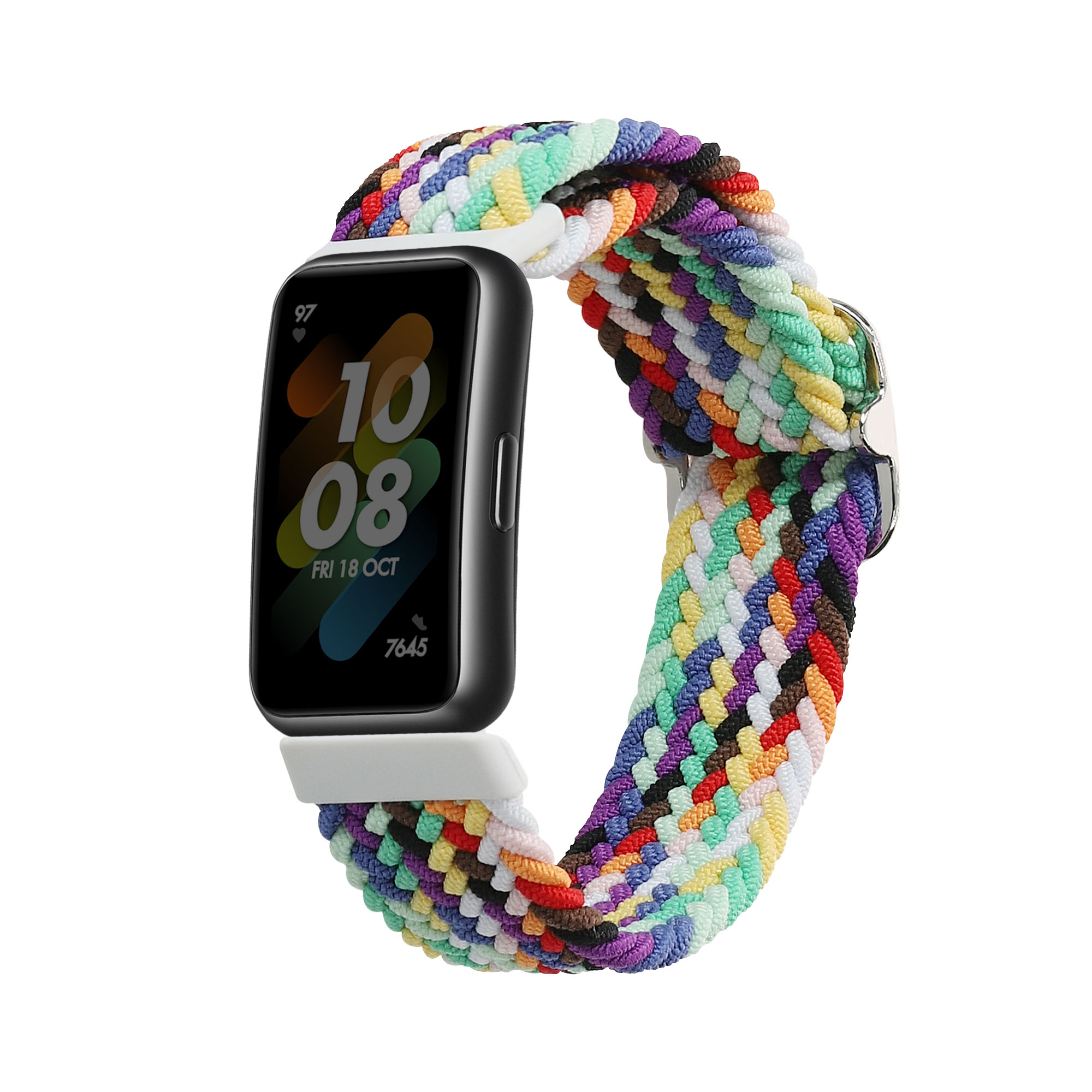 Nylonový řemínek na chytré hodinky Huawei Band 7 vícebarevné