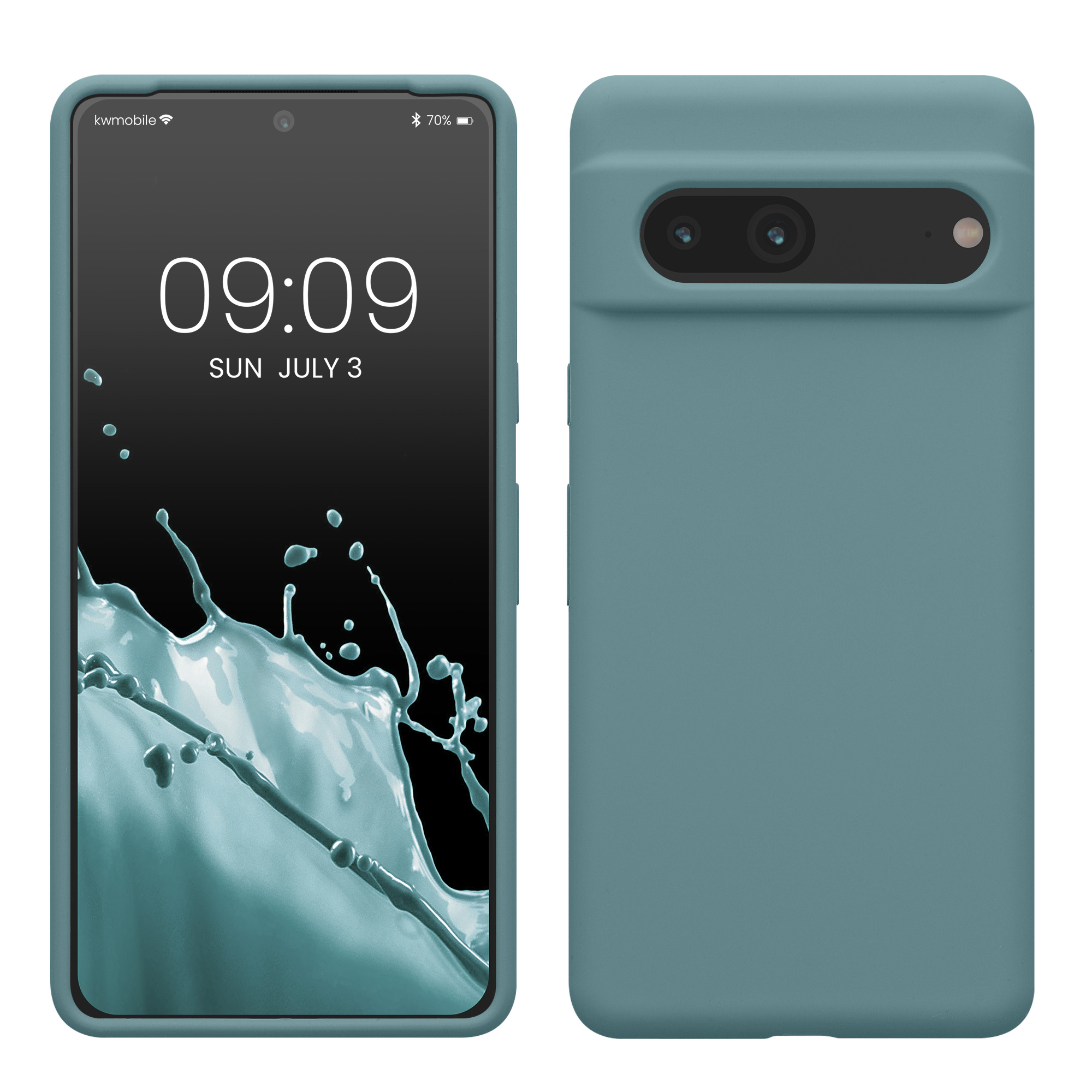Pouzdro pro Google Pixel 7 kwmobile silikonové - antický kámen
