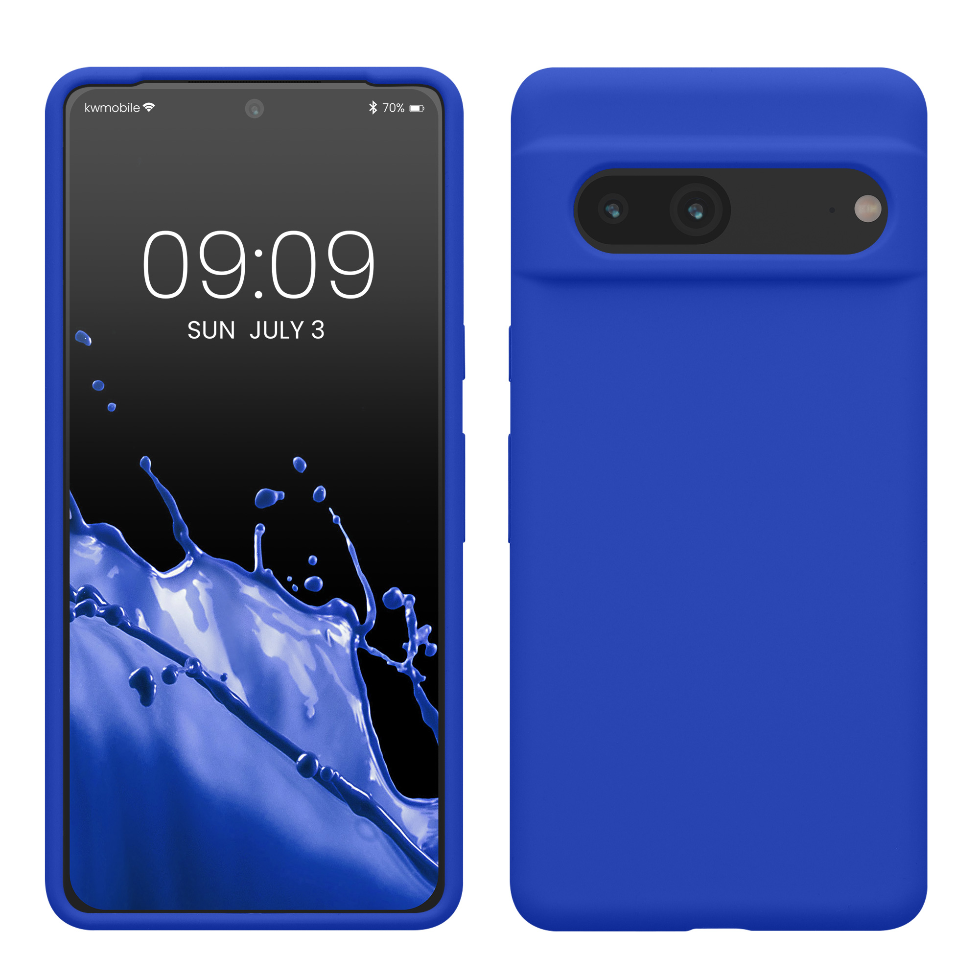 Silikonový kryt kwmobile pro Google Pixel 7 - modrá