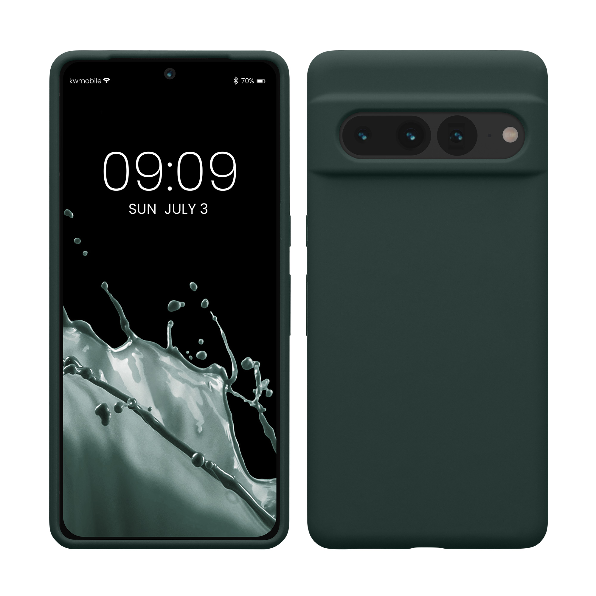TPU kryt kwmobile Google Pixel 7 Pro - Moss Green