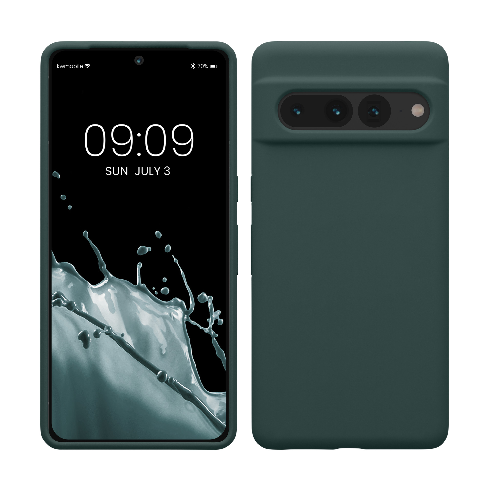 TPU kryt kwmobile Google Pixel 7 Pro - Blue Green