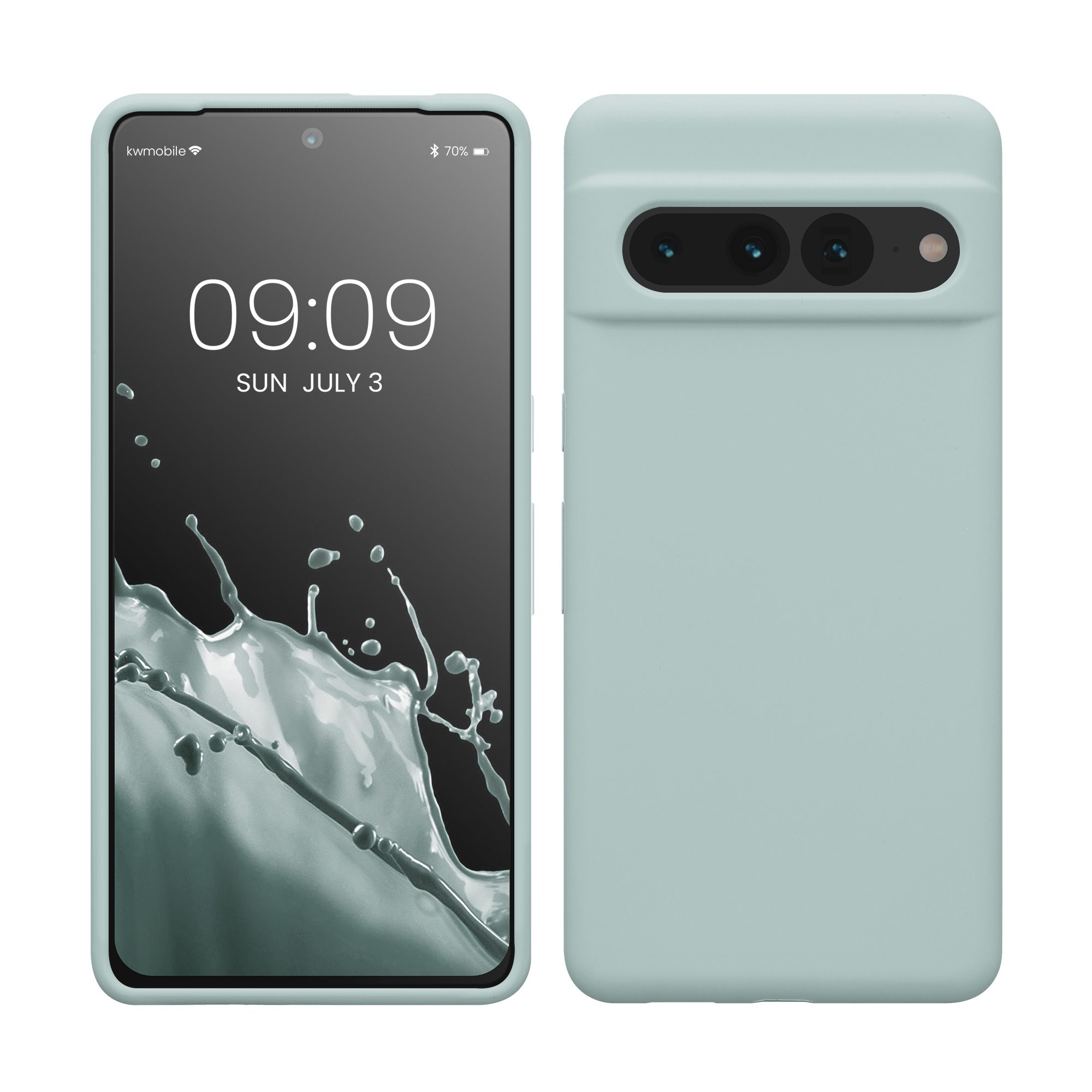 TPU kryt kwmobile Google Pixel 7 Pro - Cool Mint