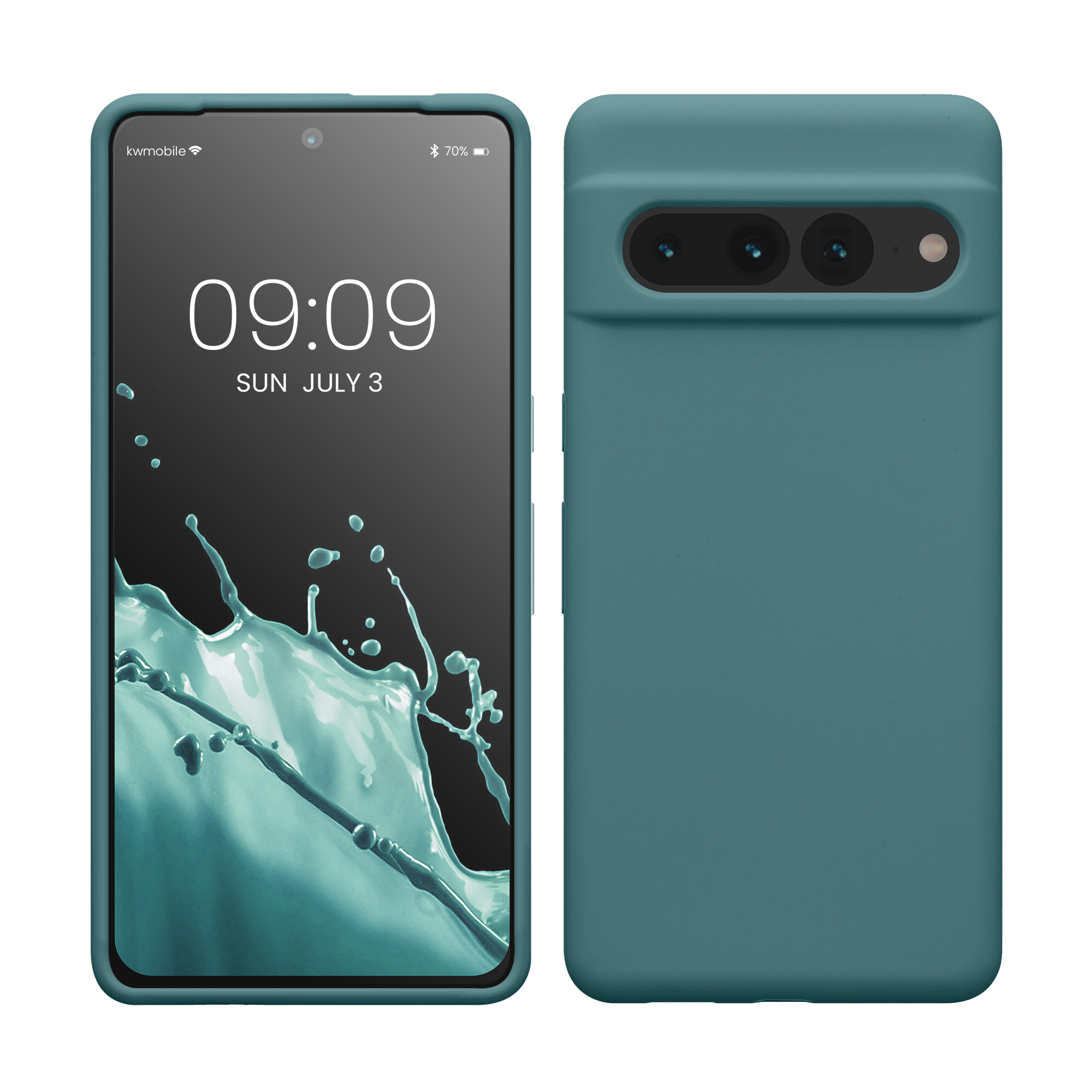 TPU kryt kwmobile Google Pixel 7 Pro - tmavý Arctic Night