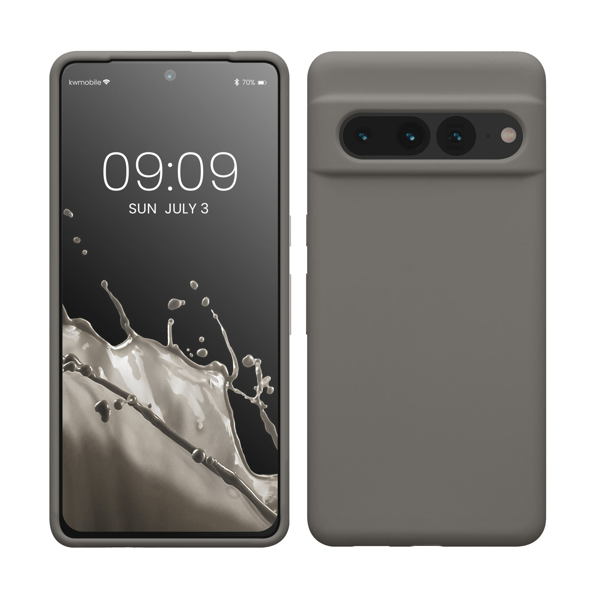 TPU kryt kwmobile Google Pixel 7 Pro - Stone Dust