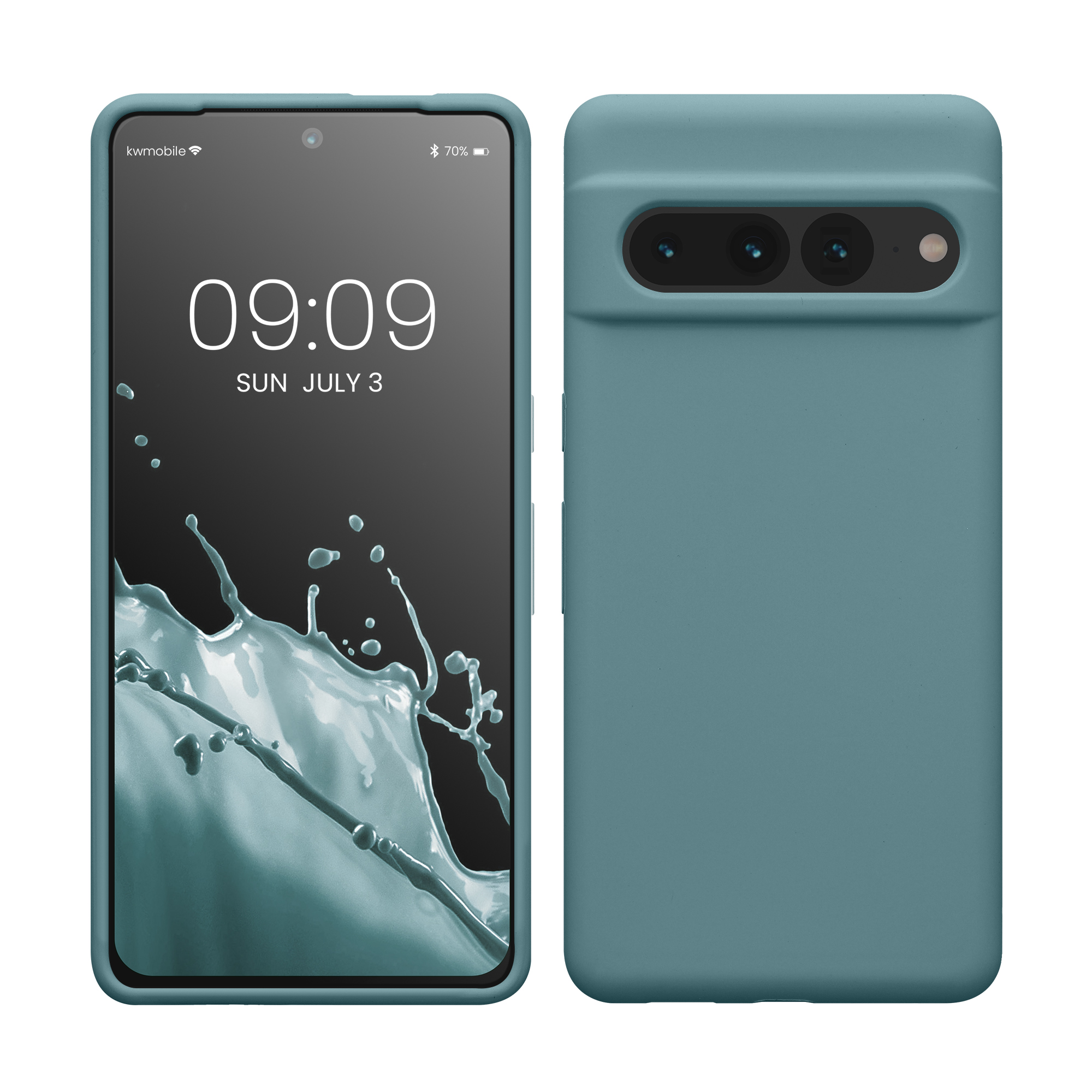 TPU kryt kwmobile Google Pixel 7 Pro - béžově šedý Antique Stone