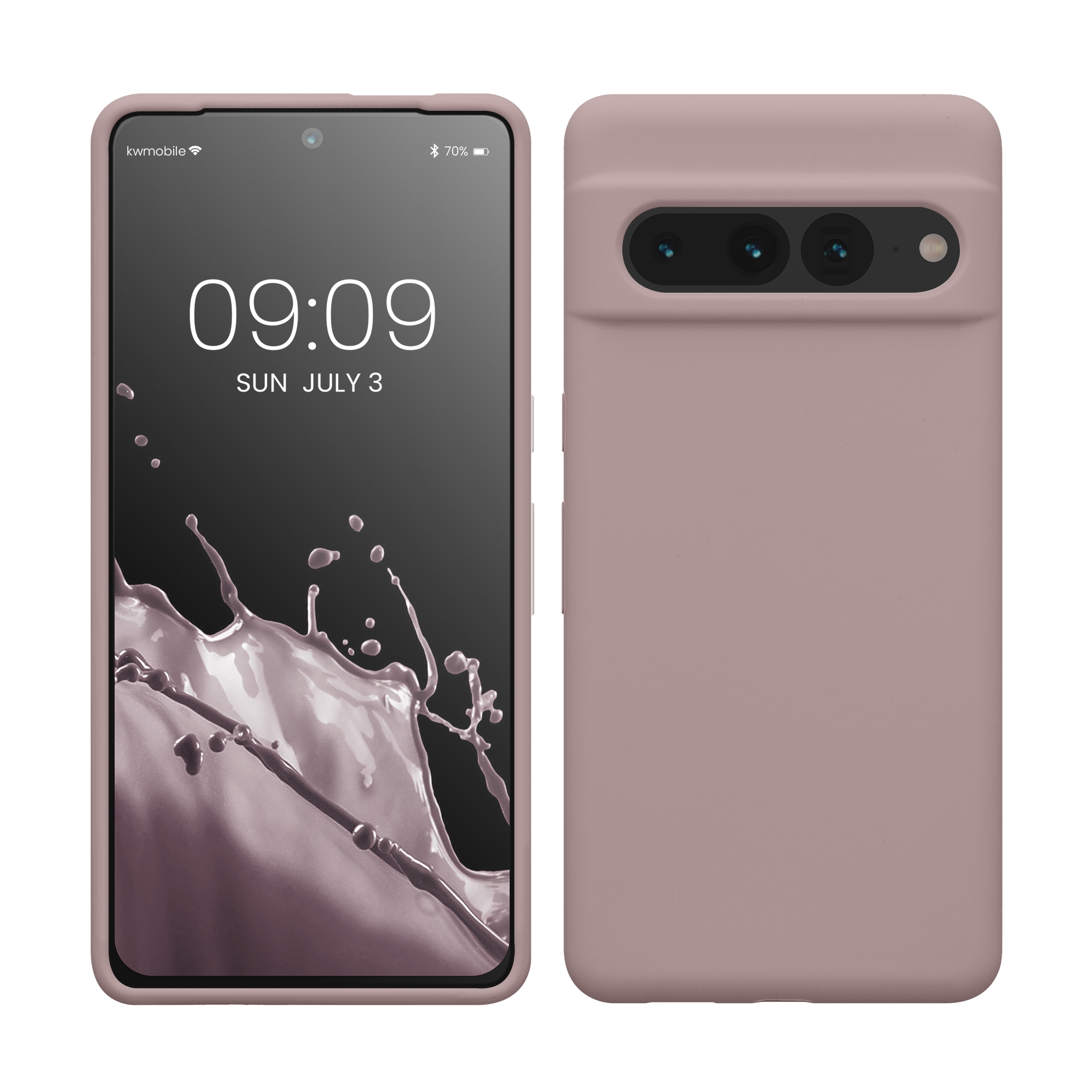 Kryt na mobil Google Pixel 7 Pro - kwmobile, jemný šeříkový