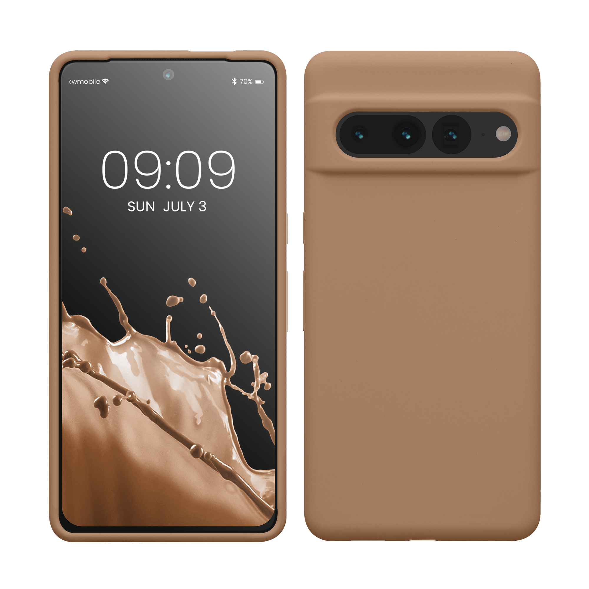 TPU kryt kwmobile Google Pixel 7 Pro - Cappuccino