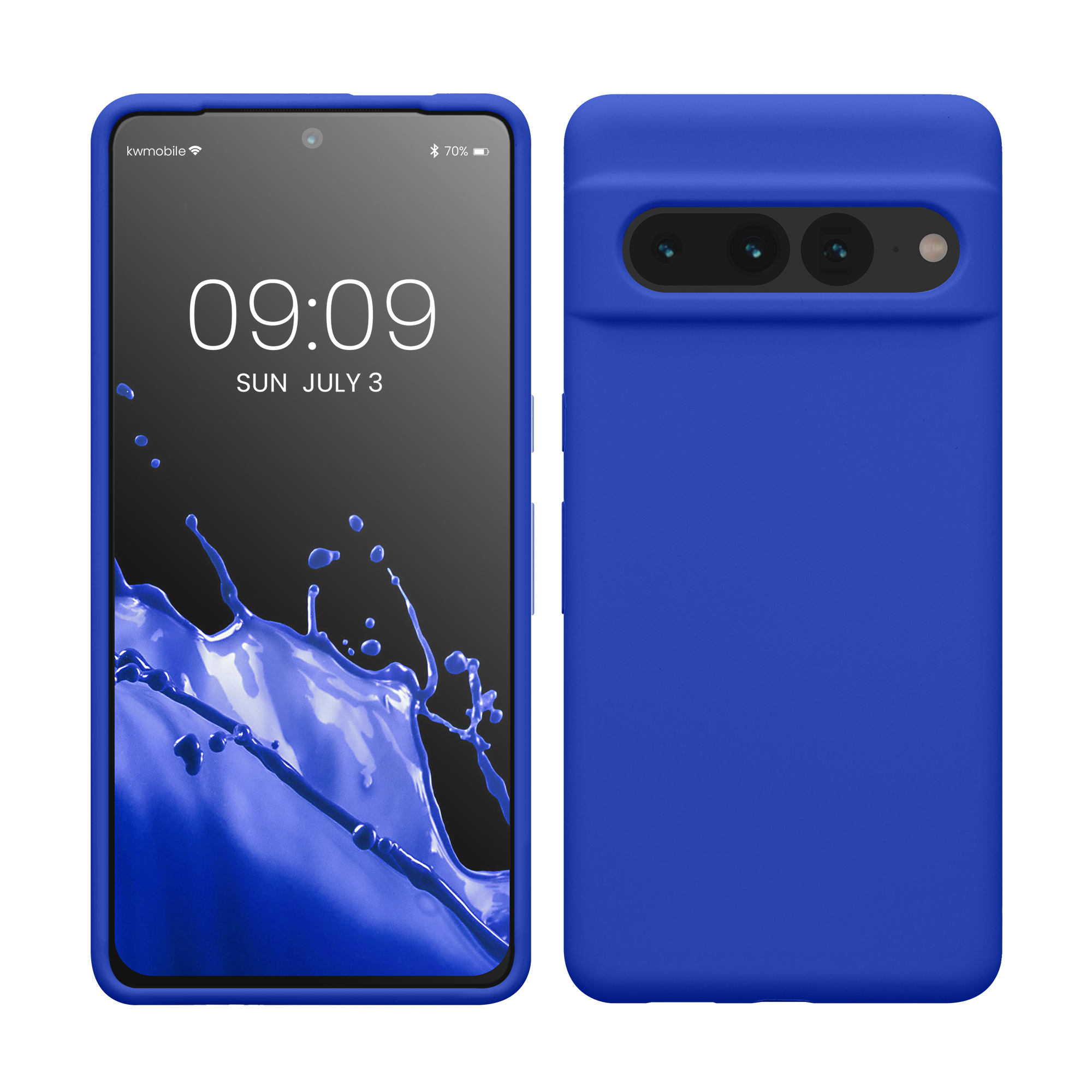 TPU kryt kwmobile Google Pixel 7 Pro - Baltic Blue