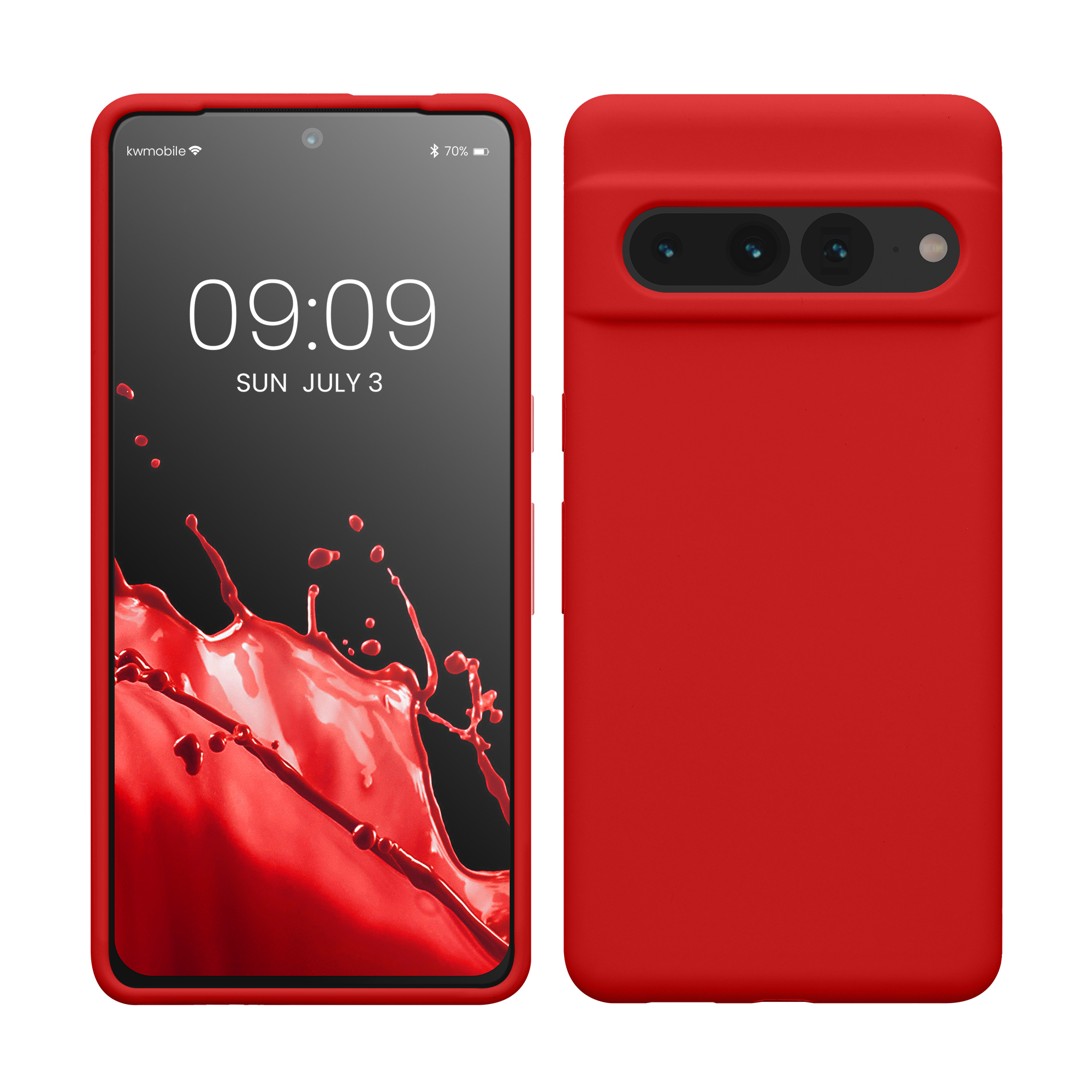 TPU kryt kwmobile Google Pixel 7 Pro - Classic Red