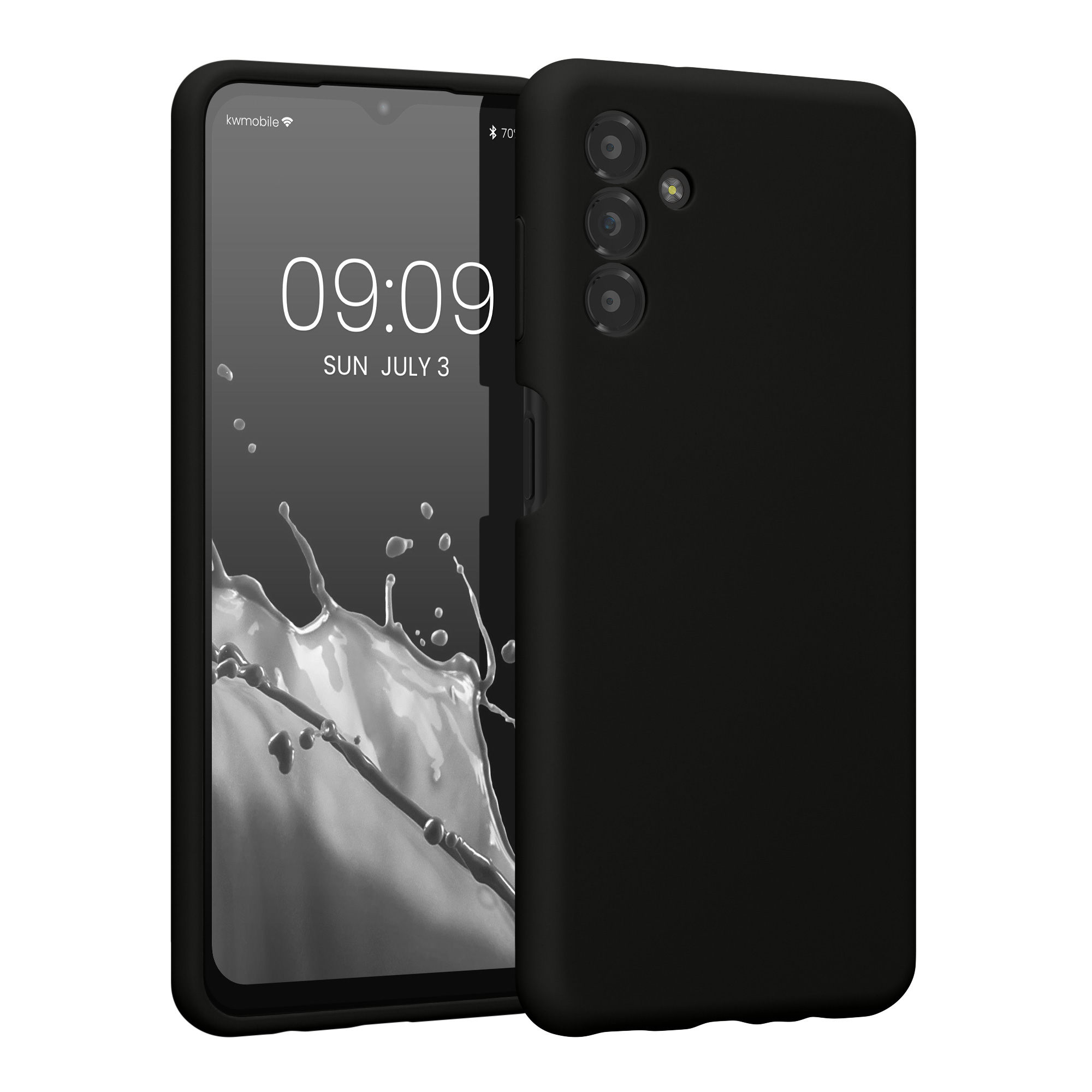 Kryt na mobil Samsung Galaxy A13 5G kwmobile slim matný TPU Černá