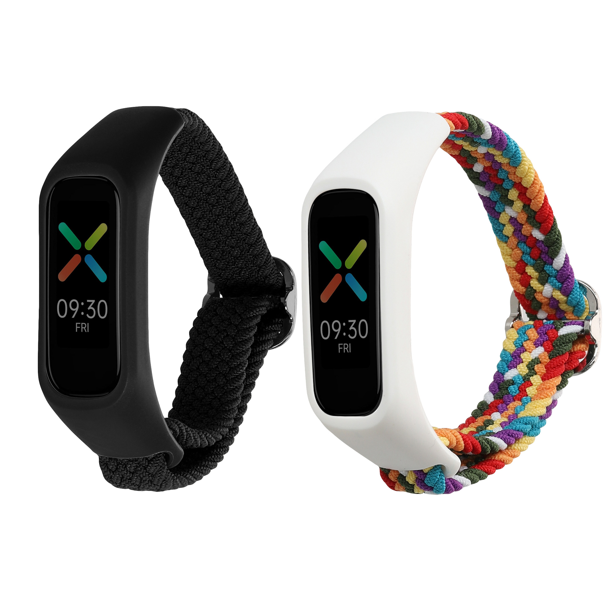 Nylonový řemínek na chytré hodinky Oppo Band Sport 2 ks vícebarevné