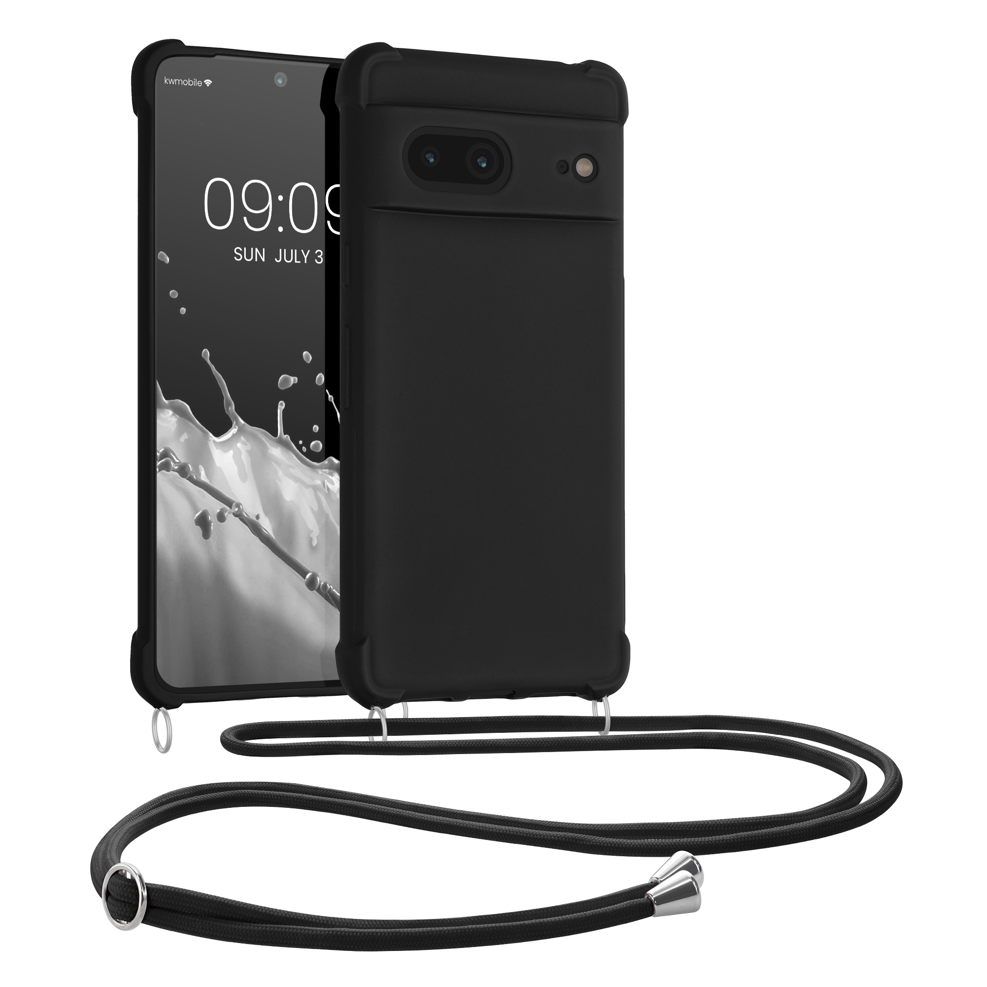 Crossbody kryt kwmobile pro Google Pixel 7 - černá