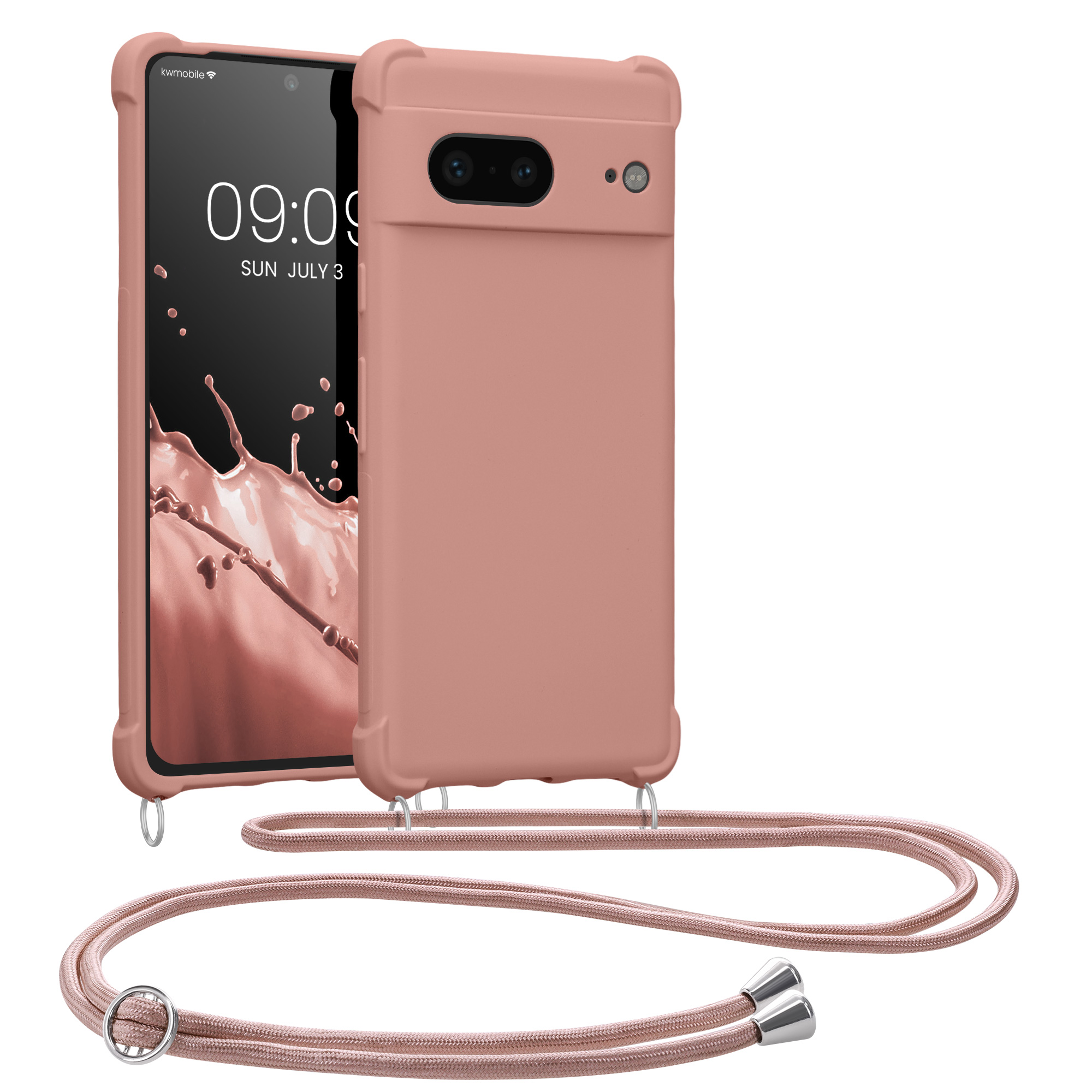 Crossbody kryt kwmobile pro Google Pixel 7 - mother of pearl