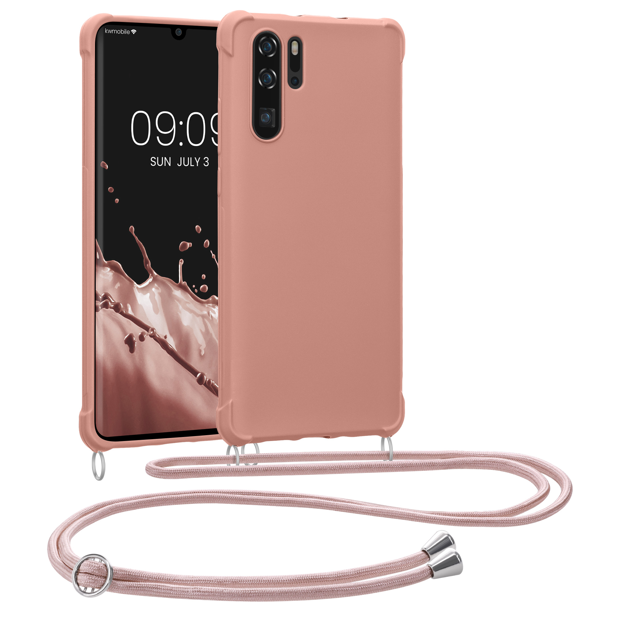 Crossbody kryt kwmobile Huawei P30 Pro, perleťová
