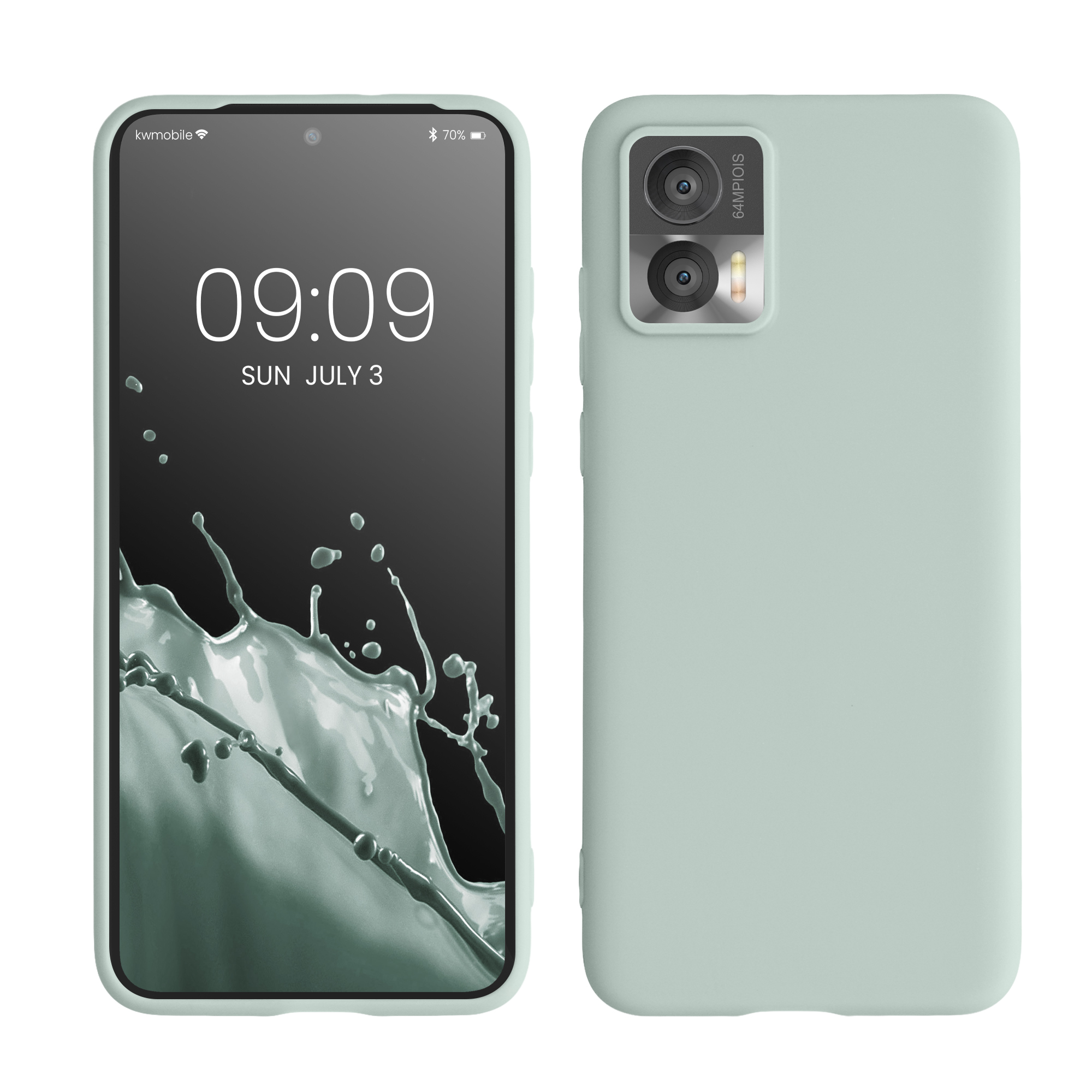 TPU kryt na mobil Motorola Edge 30 Neo kwmobile TPU mintový