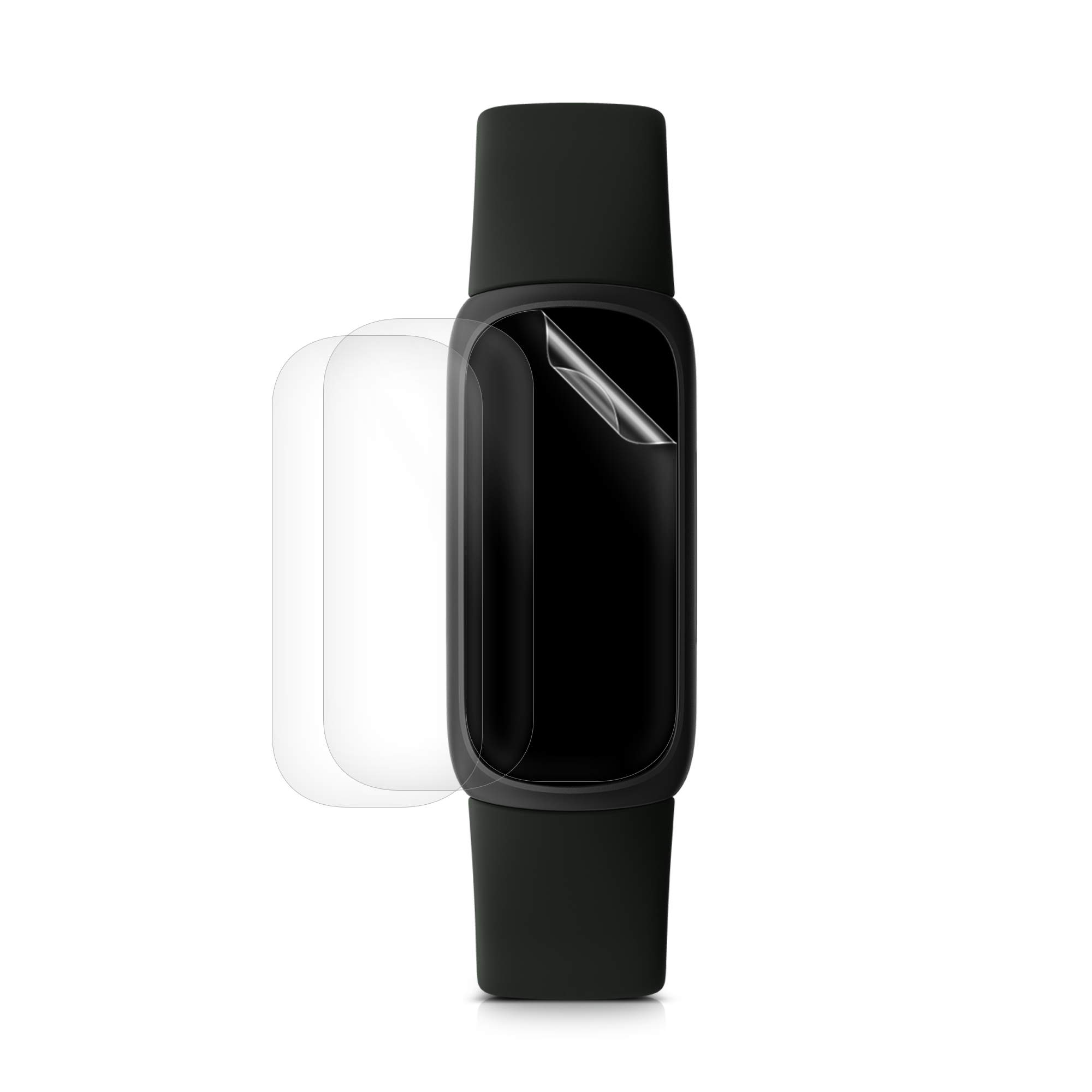 Ochranné fólie na displej pro Fitbit Inspire 3 kwmobile TPU - transparentní