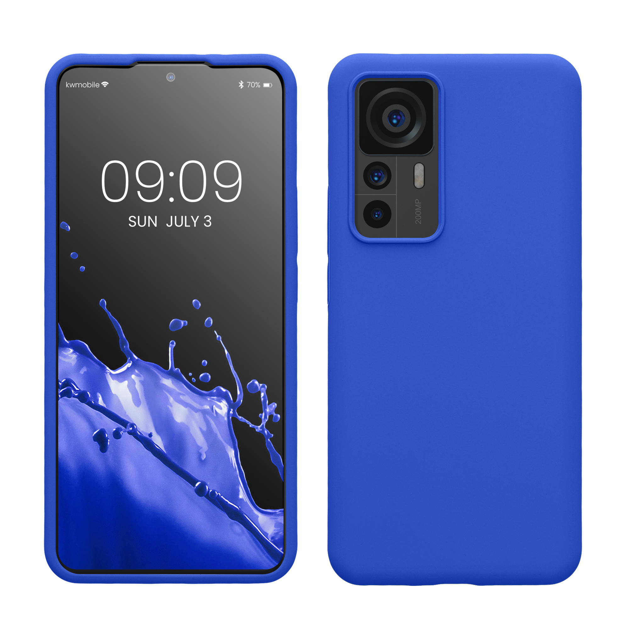 Kryt na mobil Xiaomi 12T / 12T Pro kwmobile baltská modrá