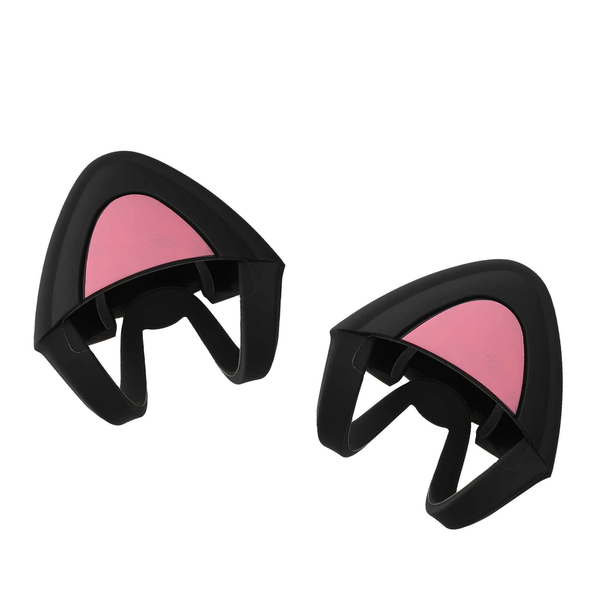 Dekorace na sluchátka kwmobile pro Overear Headphone (Set of 2), černá