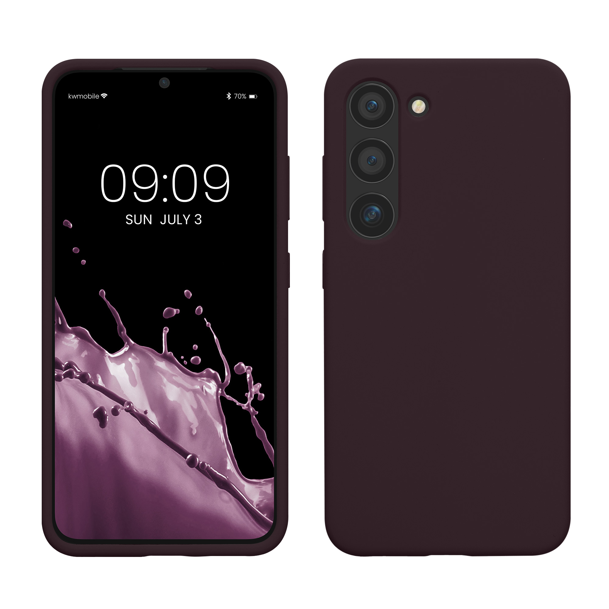 Silikonový kryt na mobil Galaxy S23 kwmobile Berry