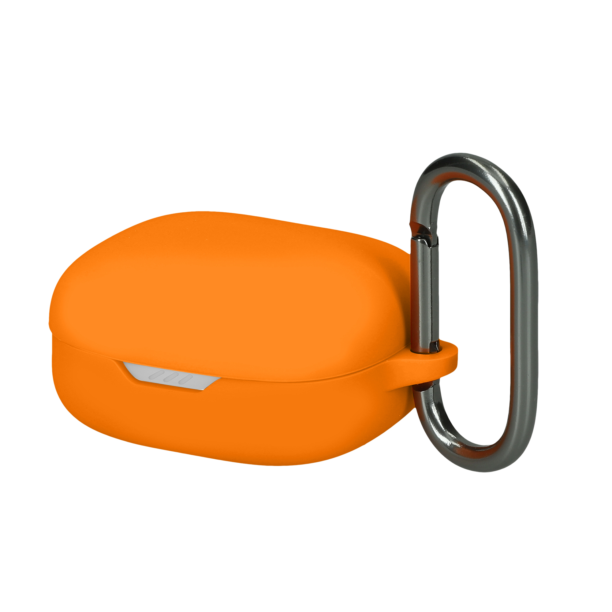 Obal pro JBL Wave Flex / Wave Flex 2 kwmobile s karabinou silikonové - oranžová