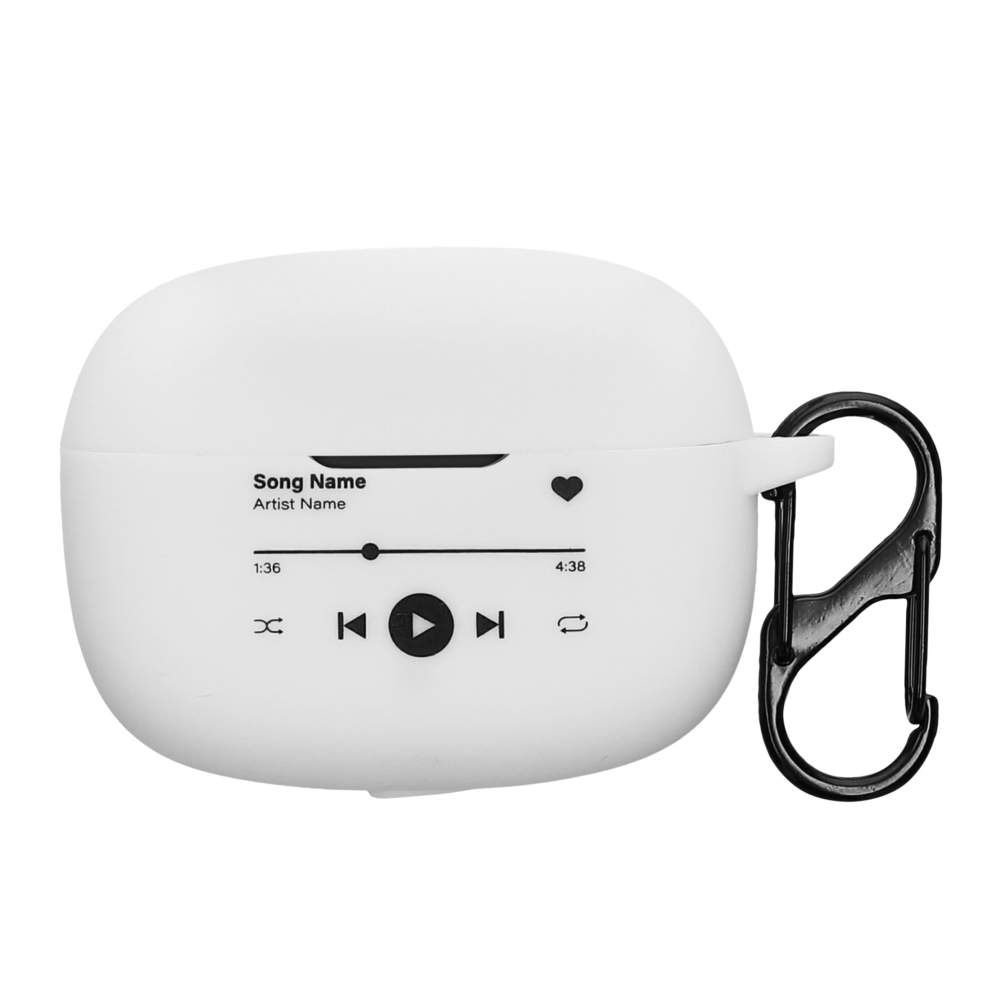 Pouzdro na sluchátka kwmobile pro JBL Wave 200TWS, černá