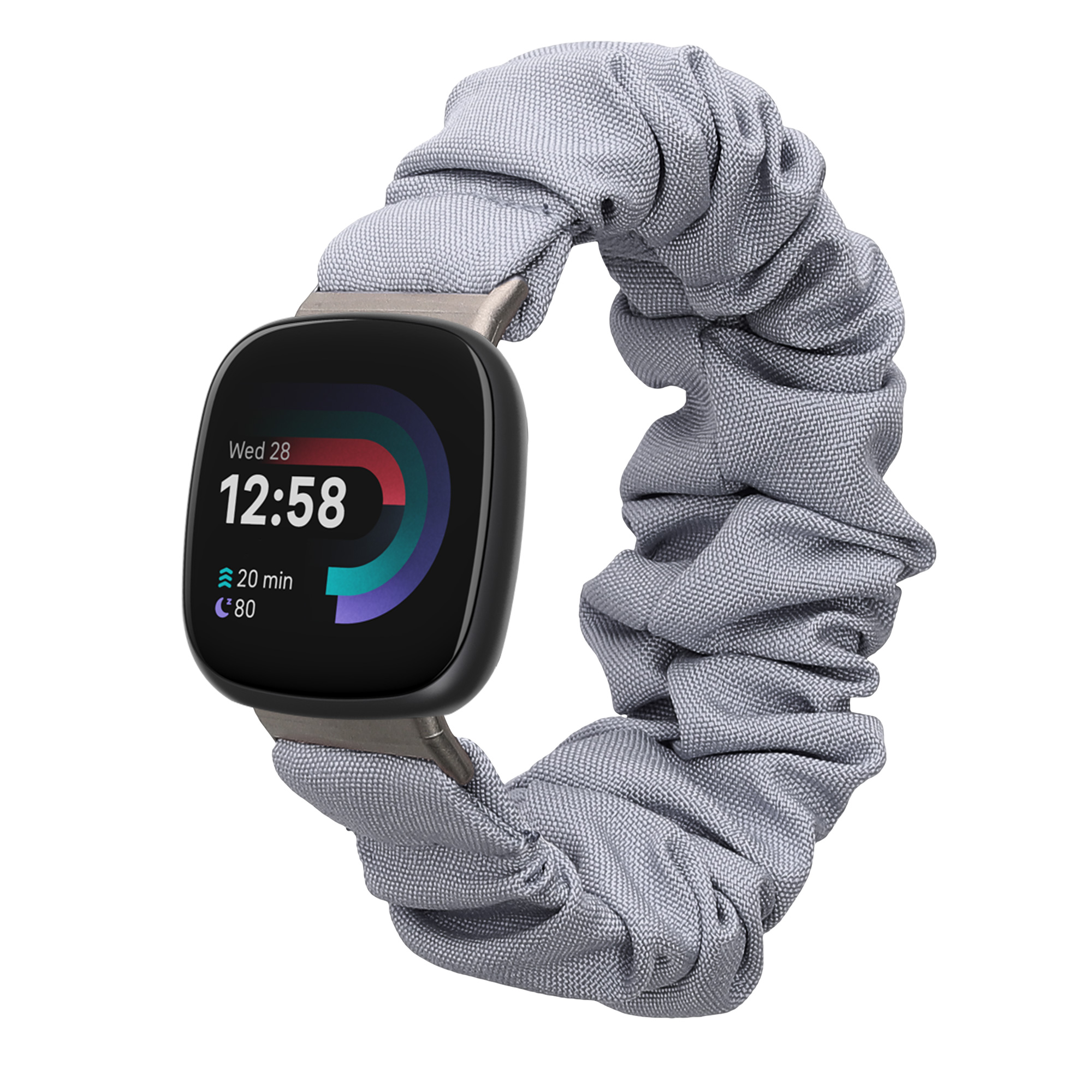 Řemínek kwmobile pro Fitbit Versa 4 / Sense 2 / Versa 3 / Sense - modrošedá