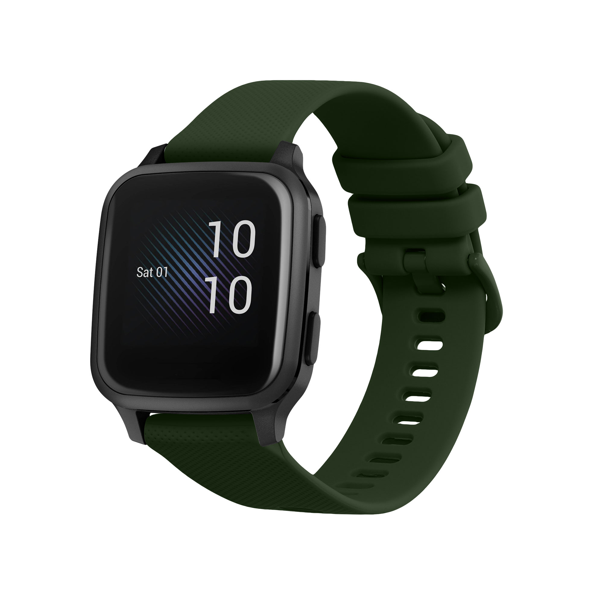 Řemínek kwmobile pro Garmin Venu Sq Music / Sq - tmavě zelená