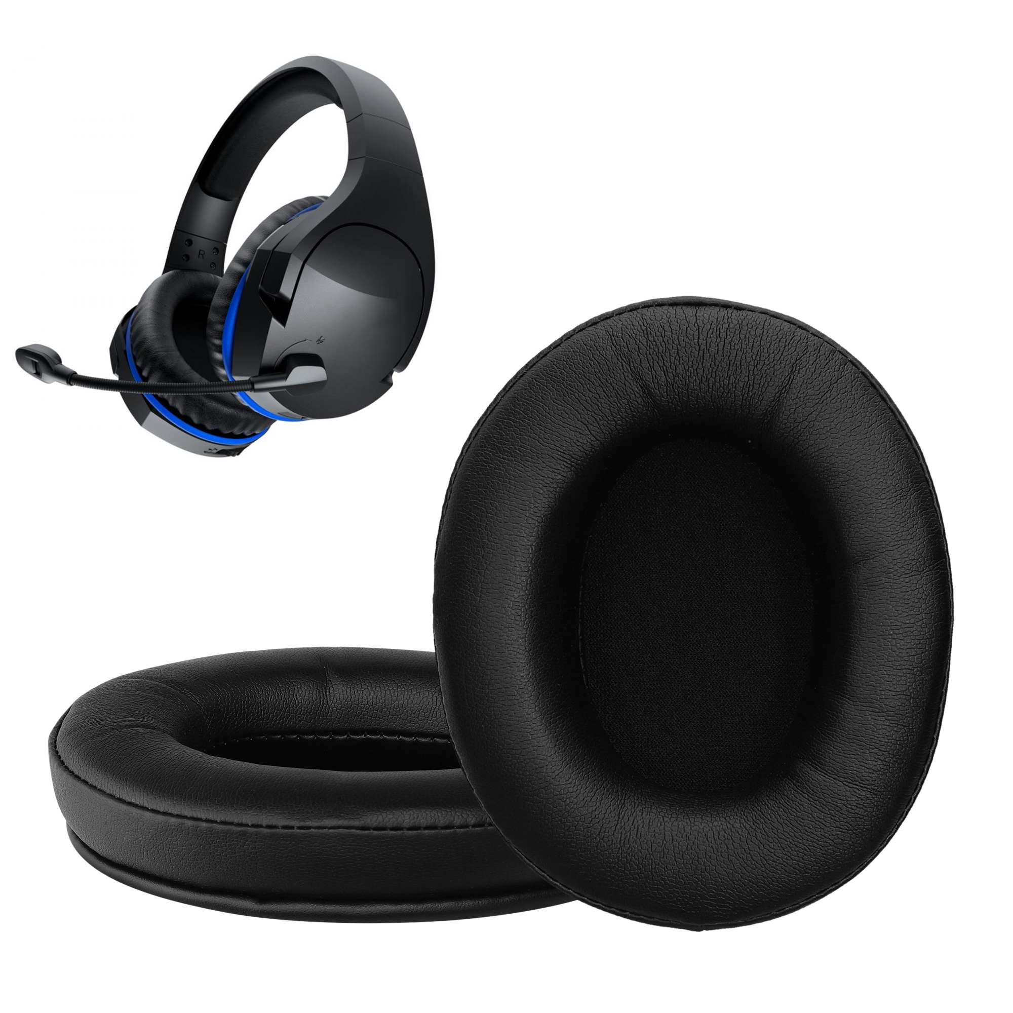 2x Náušníky na sluchátka kwmobile pro Kingston HyperX Cloud Stinger / Cloud… - černá