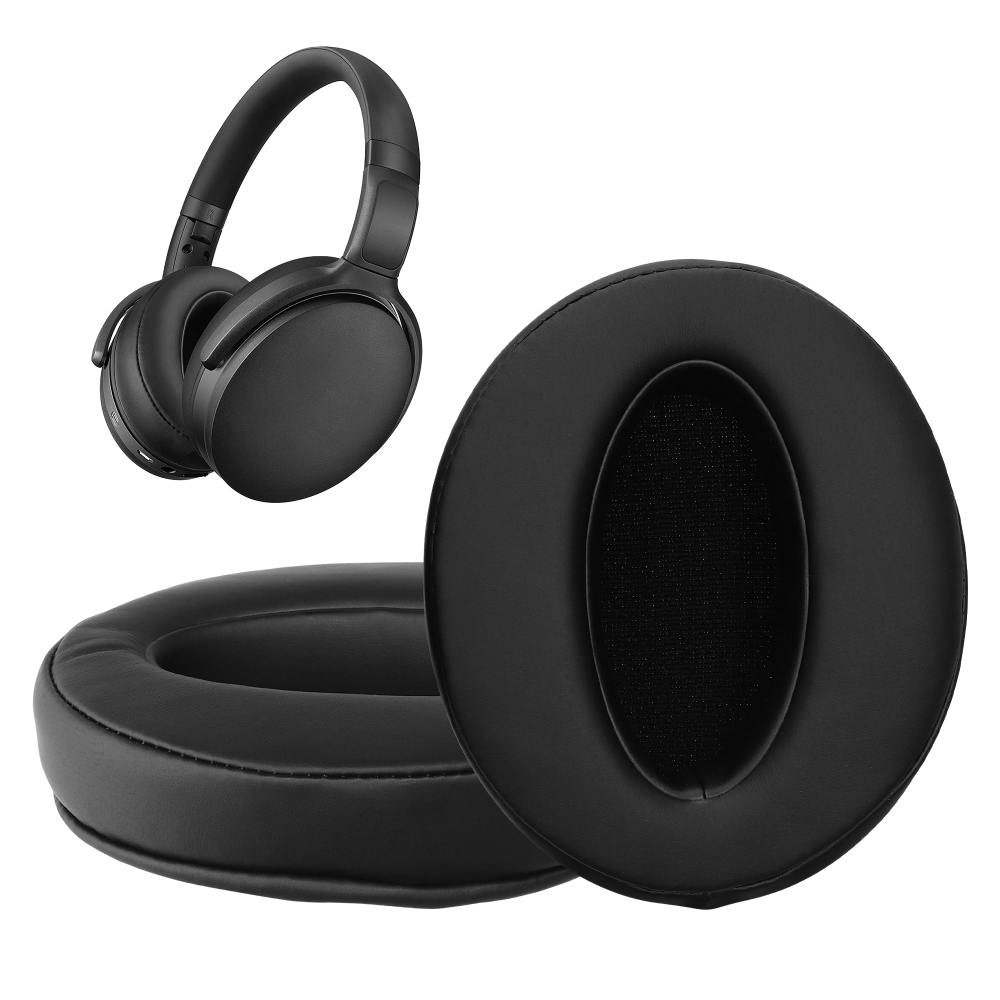 2x Náušníky na sluchátka kwmobile pro Sennheiser HD 4.50SE / HD 4.40BT / HD… - černá
