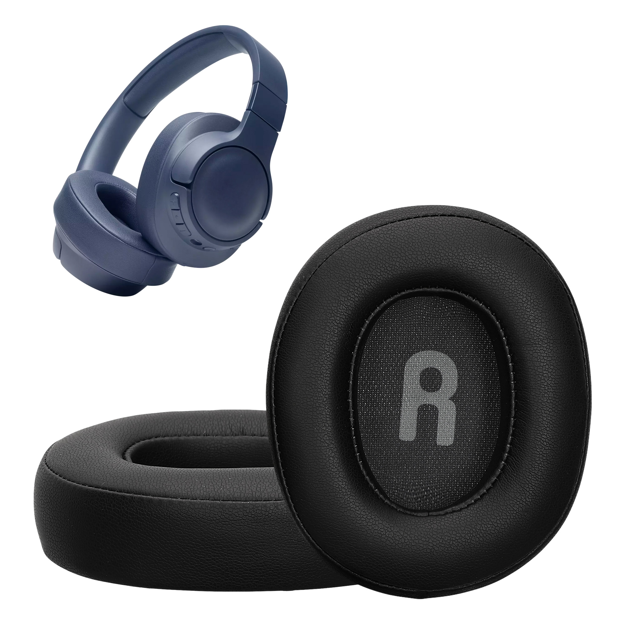 Náušníky kwmobile 2 ks pro JBL Tune T760NC / T750BTNC / T710BT / T700BT - černá