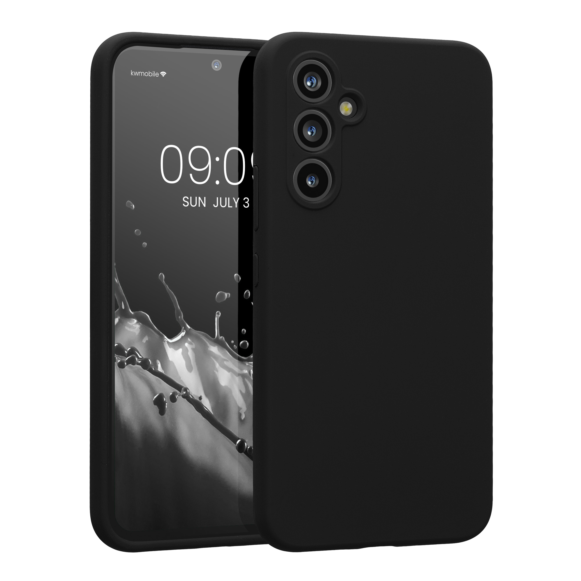 Kryt na mobil Samsung Galaxy A54 5G kwmobile slim matný TPU Černá