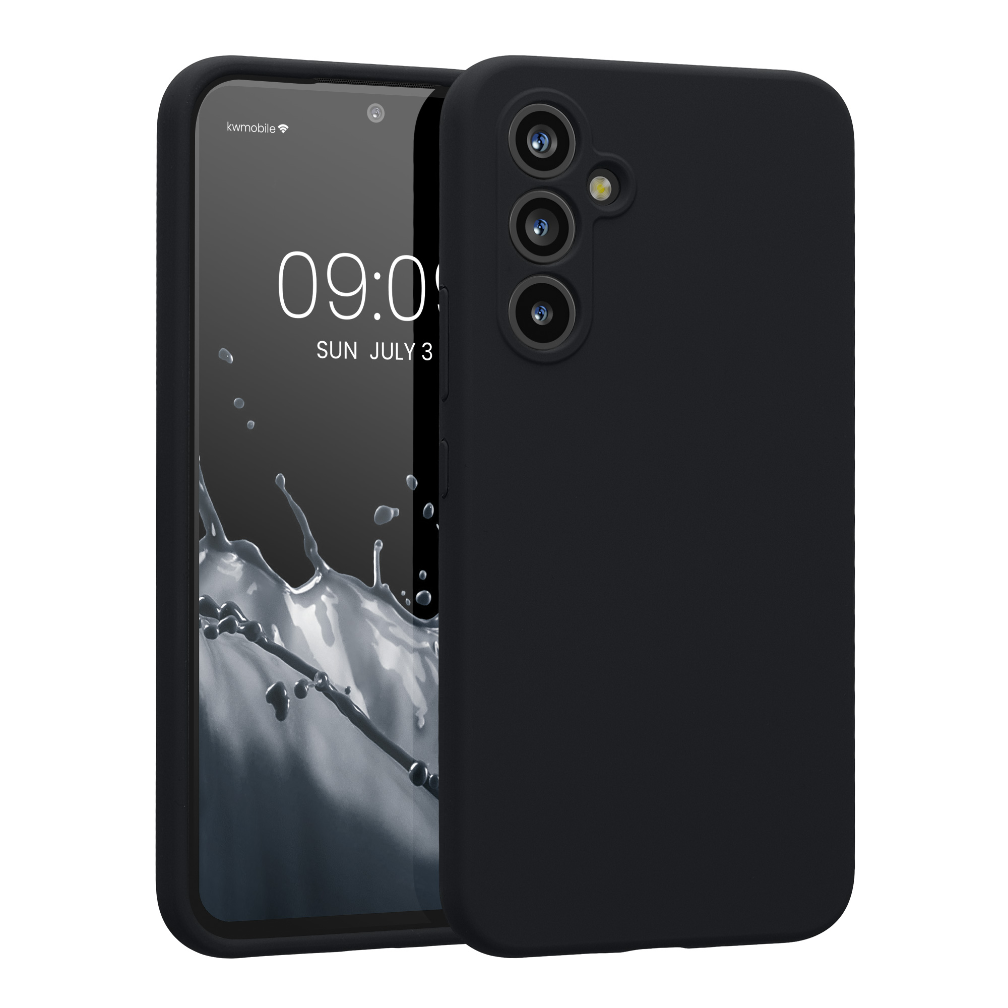 Kryt na mobil Samsung Galaxy A54 5G kwmobile slim matný TPU Borůvková